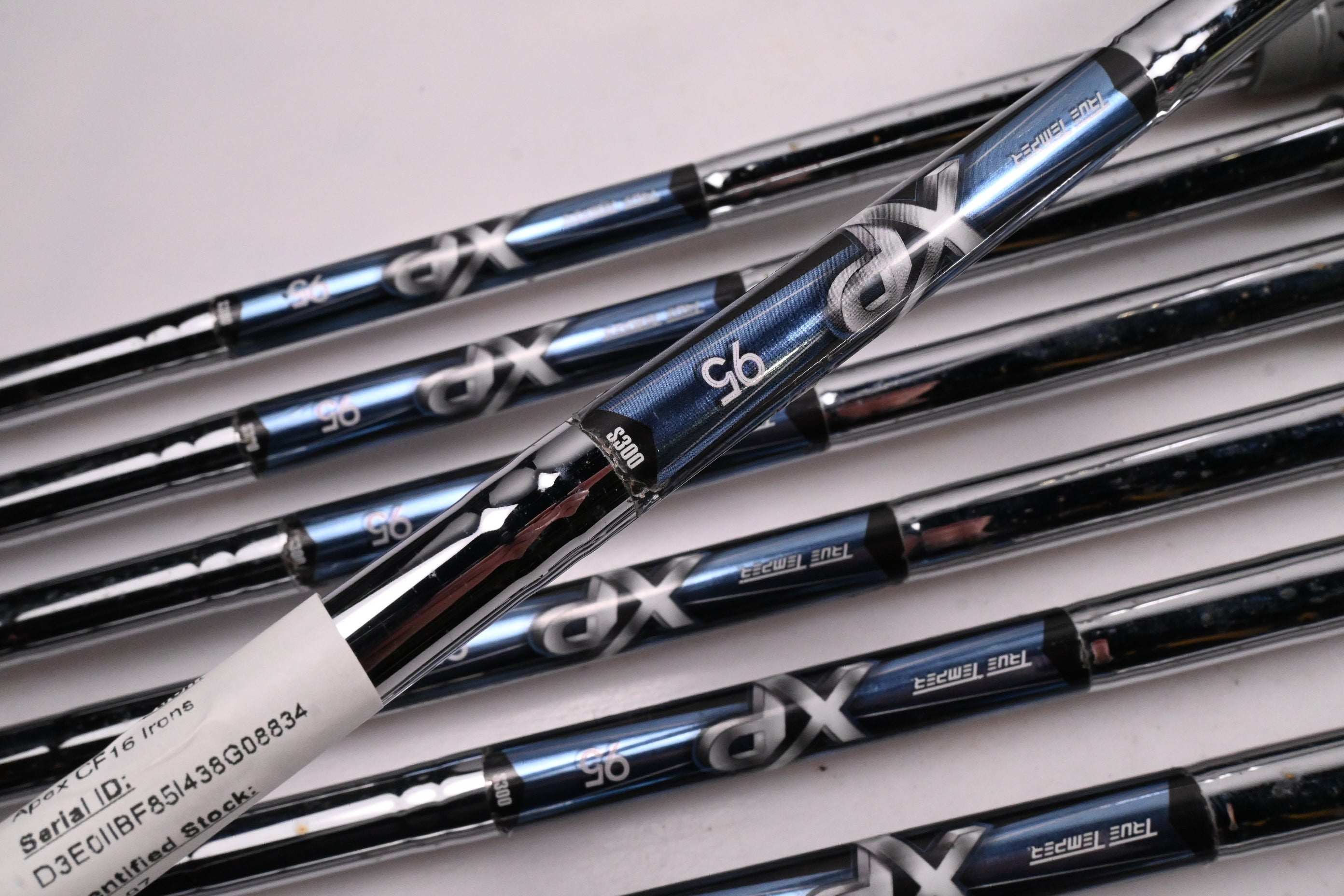 Callaway Apex CF16 Irons / 3-PW / Stiff Flex XP 95 S300 Shafts