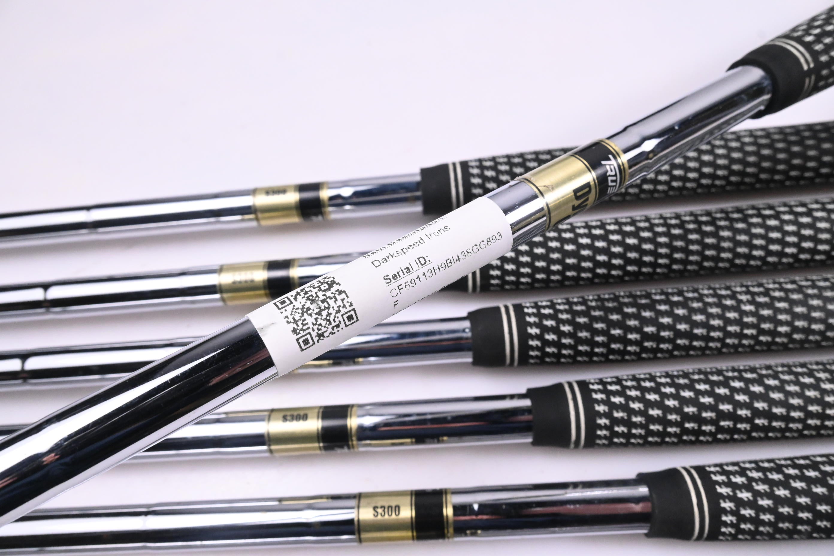 Cobra Darkspeed Irons / 4-PW / Stiff Flex Dynamic Gold S300 Shafts