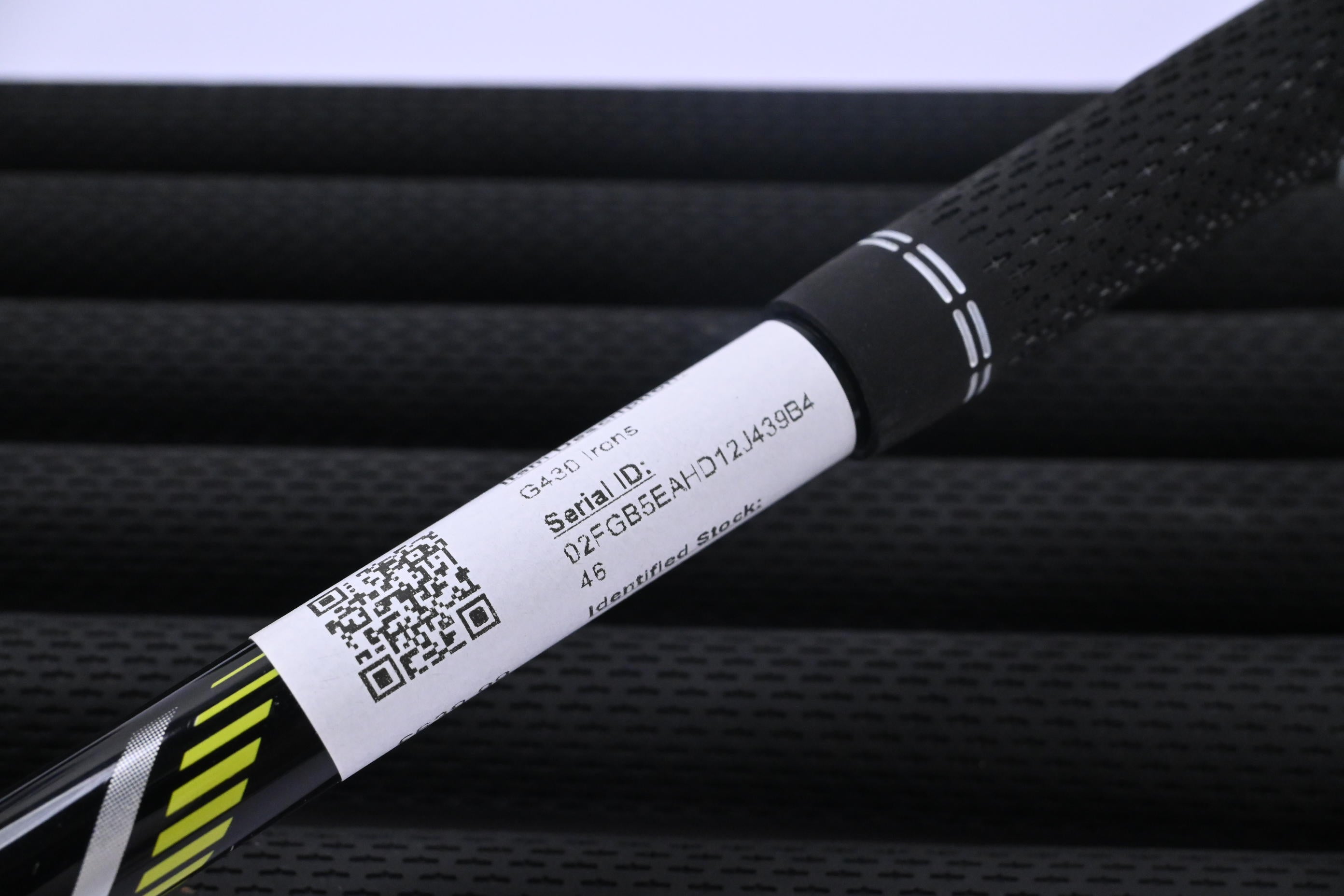 Ping G430 Irons / 5-PW+SW / Black Dot / Regular Flex Ping Alta CB Black Shafts