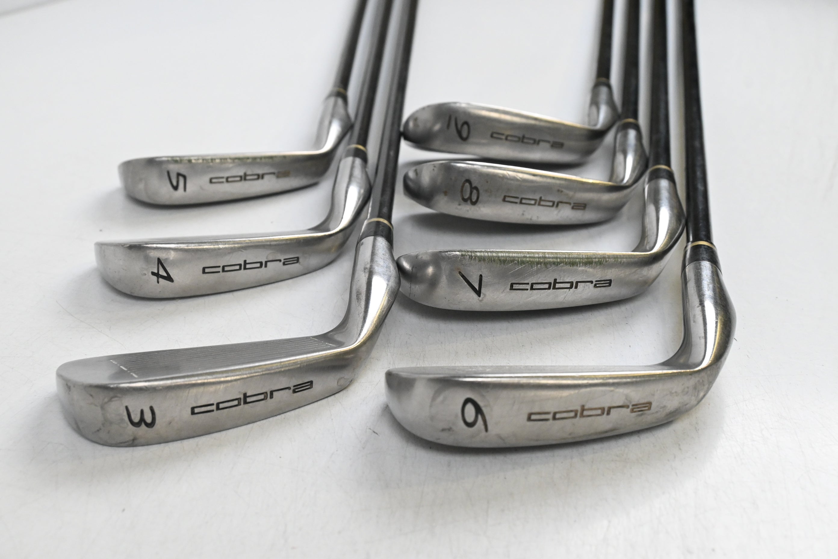 Cobra Gravity Back Irons / 3-9i / Regular Flex Cobra MSS Shafts