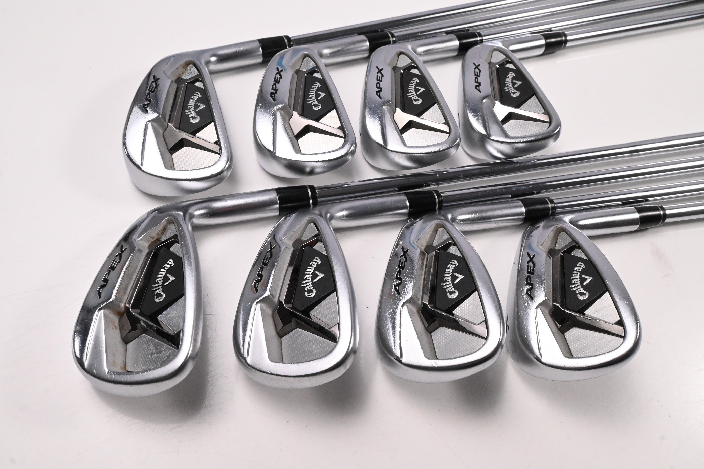 Callaway Apex 21 Irons / 4-PW+AW / Regular Flex True Temper Speedstep 80 Shafts