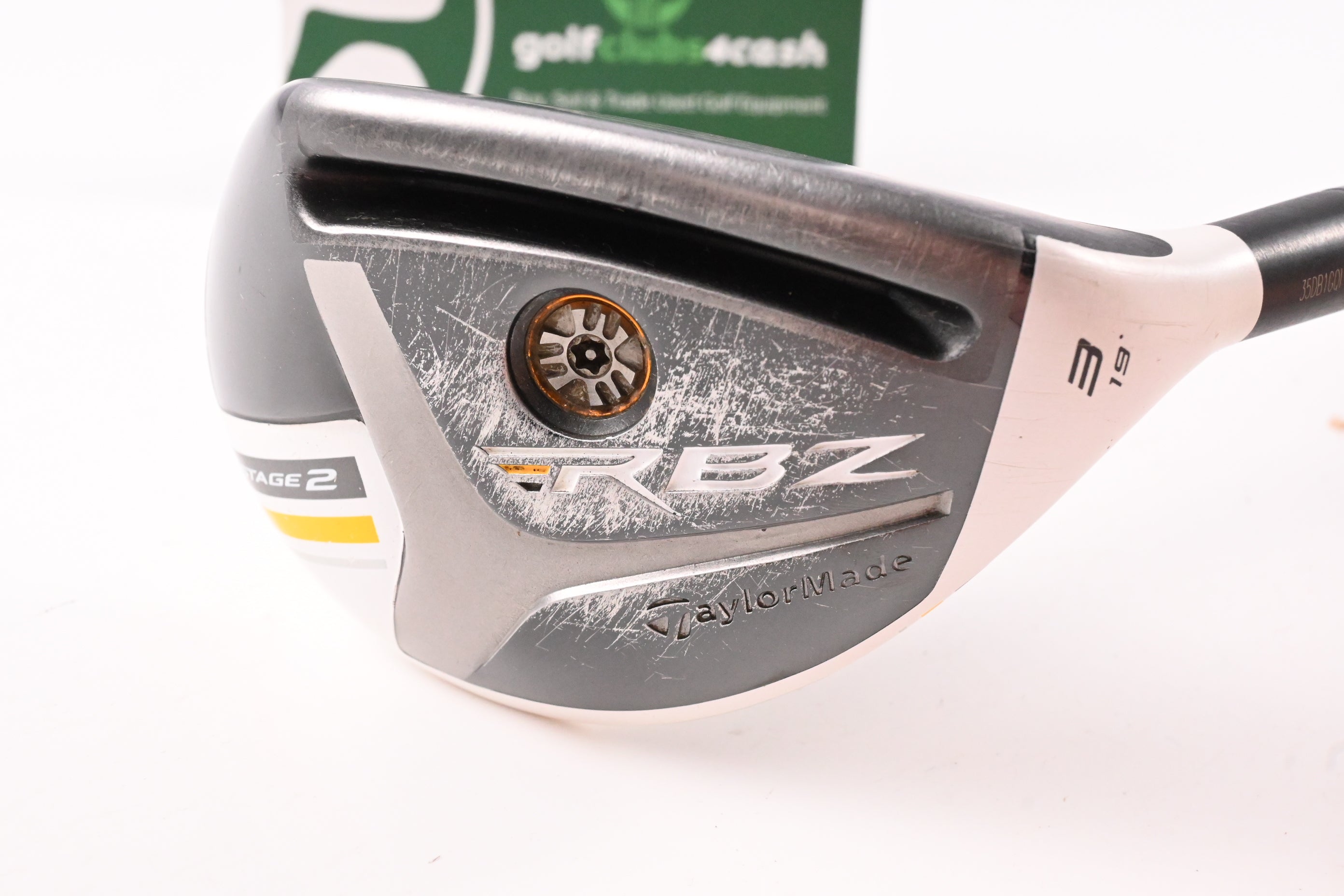 Taylormade RBZ Stage 2 #3 Hybrid / 19 Degree / Regular Flex RocketFuel 65 Shaft