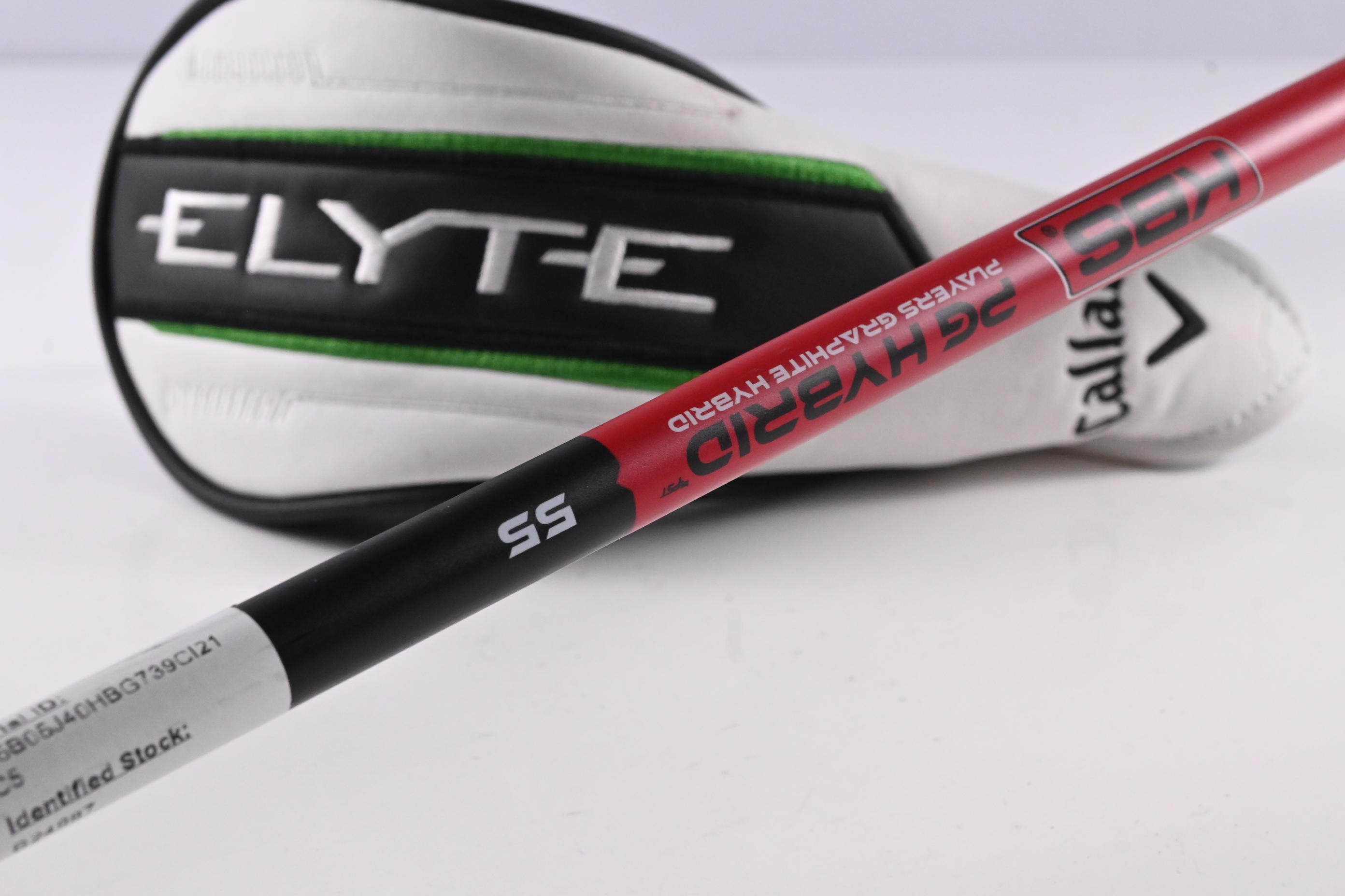 Callaway Elyte X #3 Hybrid / 18 Degree / Senior Flex KBS PG Hybrid 55 Shaft