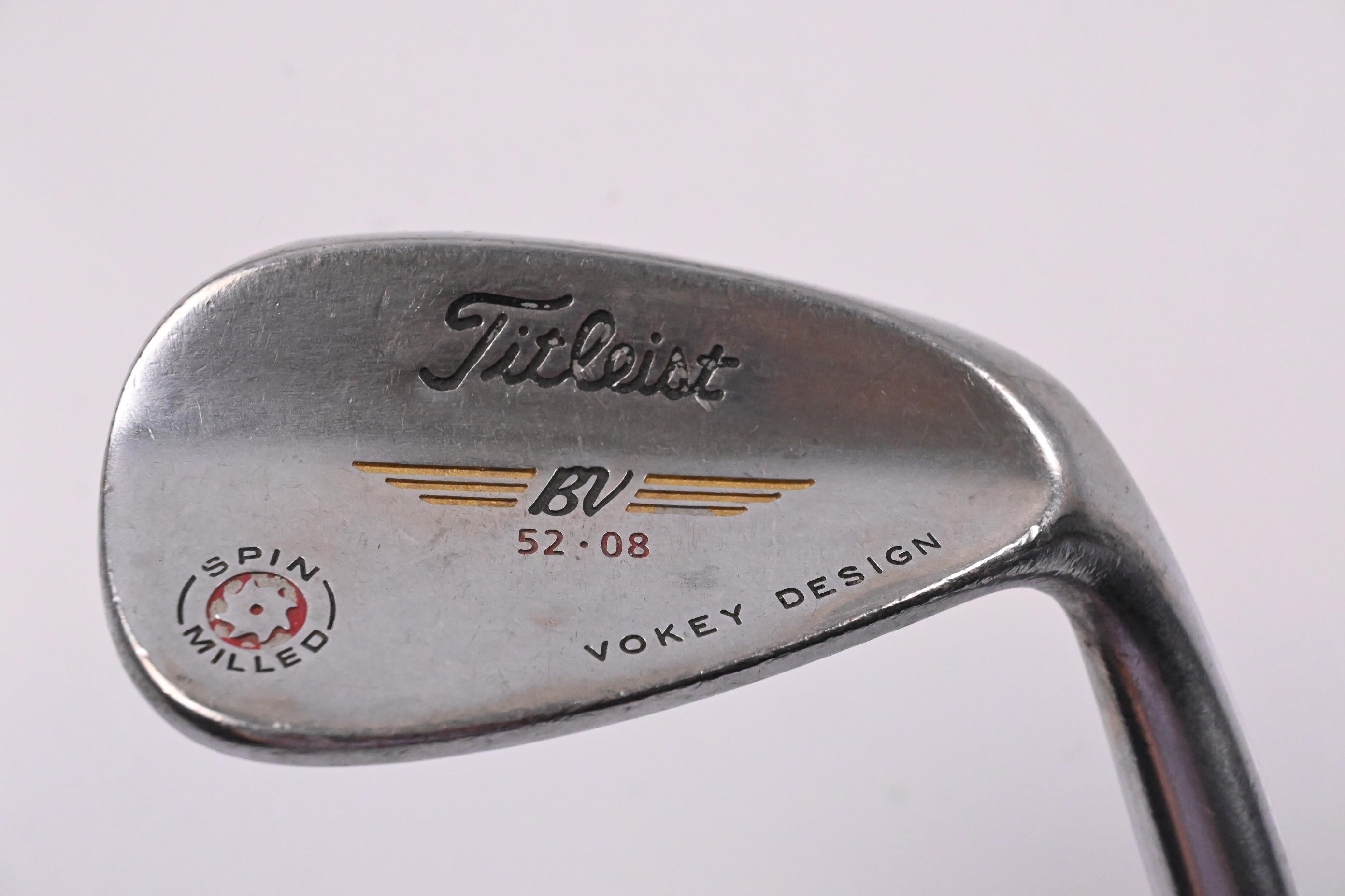 Titleist Vokey Spin Milled 2009 Gap Wedge / 52 Degree / Wedge Flex Vokey Shaft