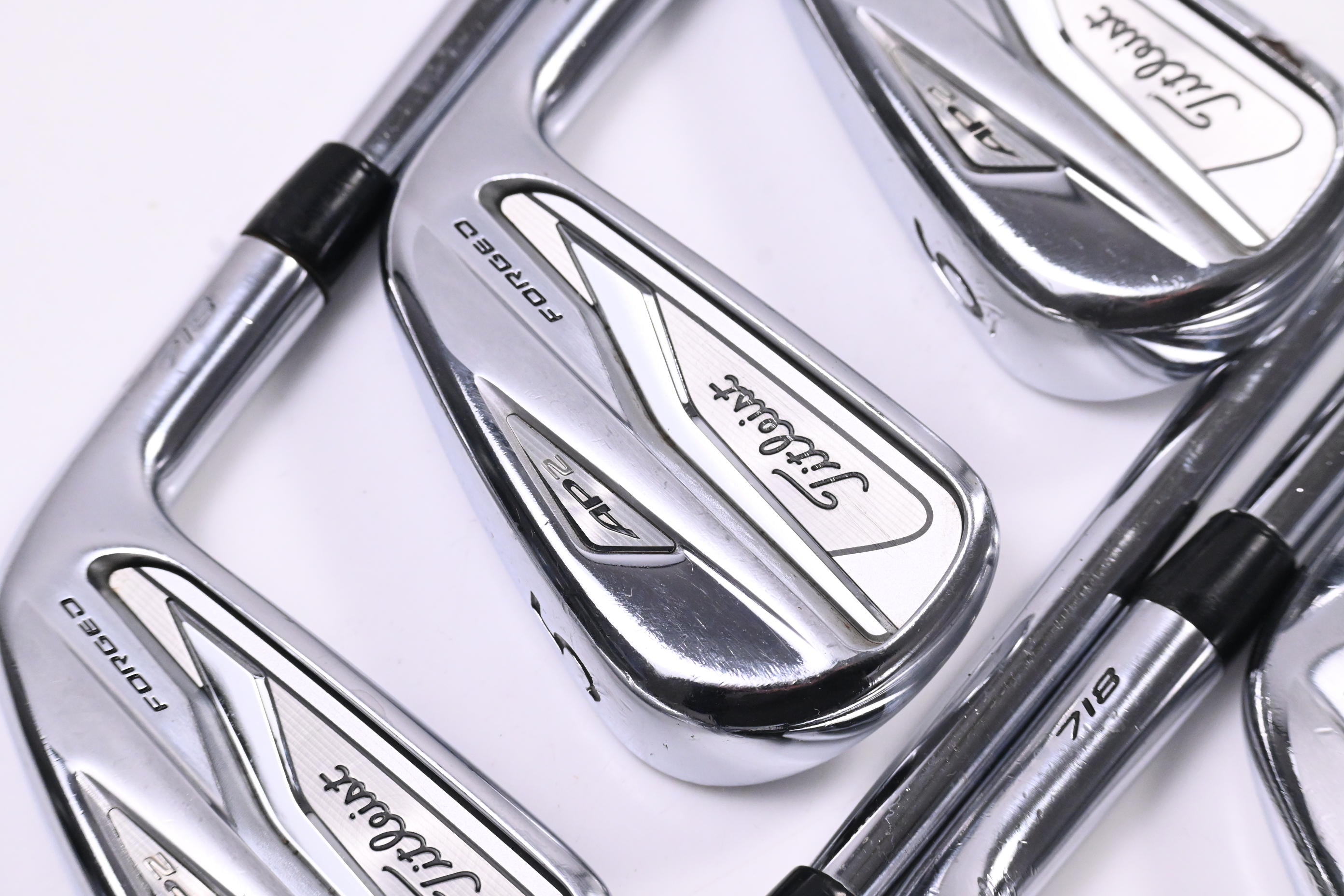 Titleist 718 AP2 Irons / 4-PW / Stiff Flex True Temper AMT White S300 Shafts