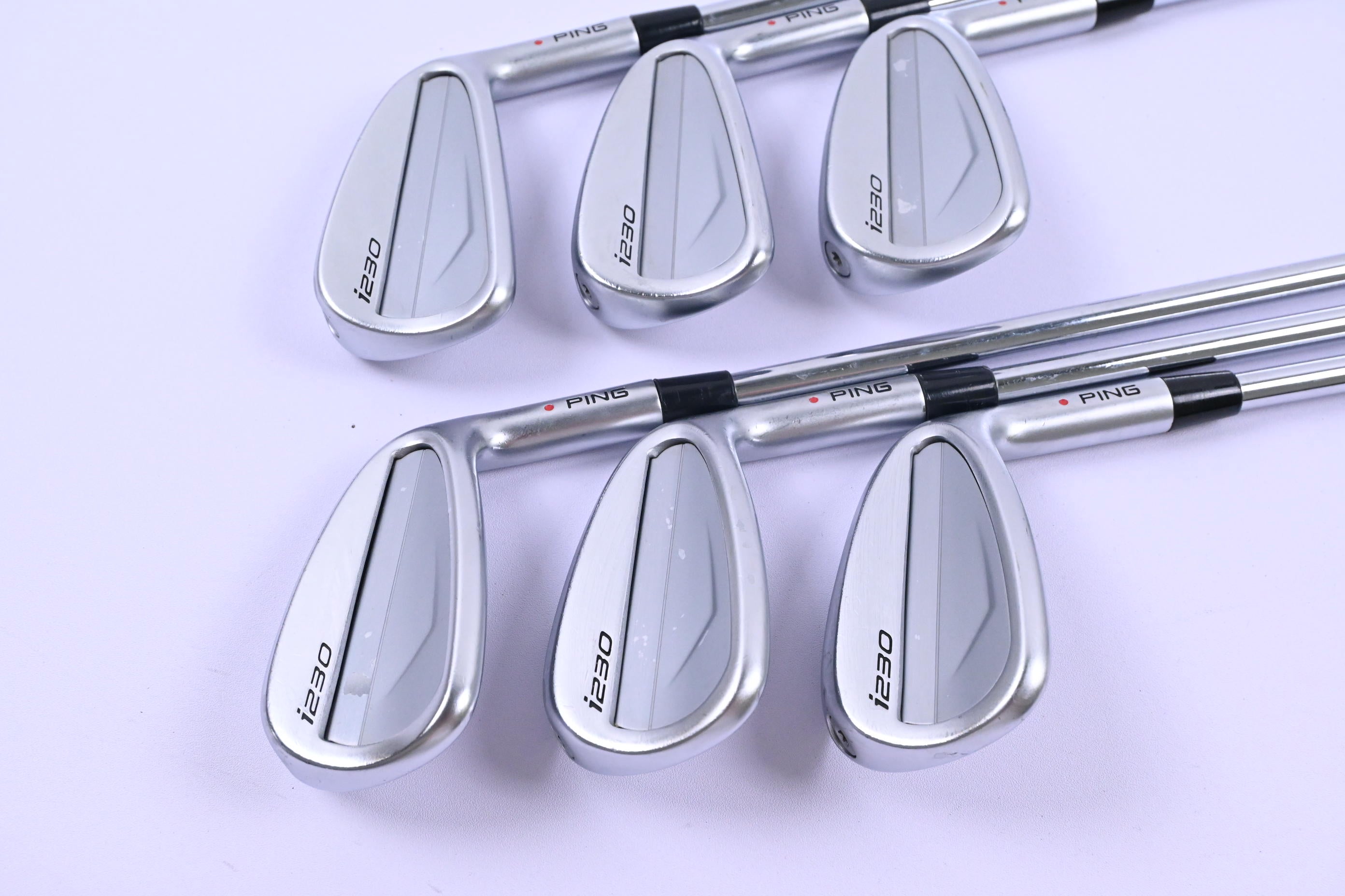 Ping i230 Irons / 6-PW+GW / Red Dot / Regular Flex Elevate 95 Shafts