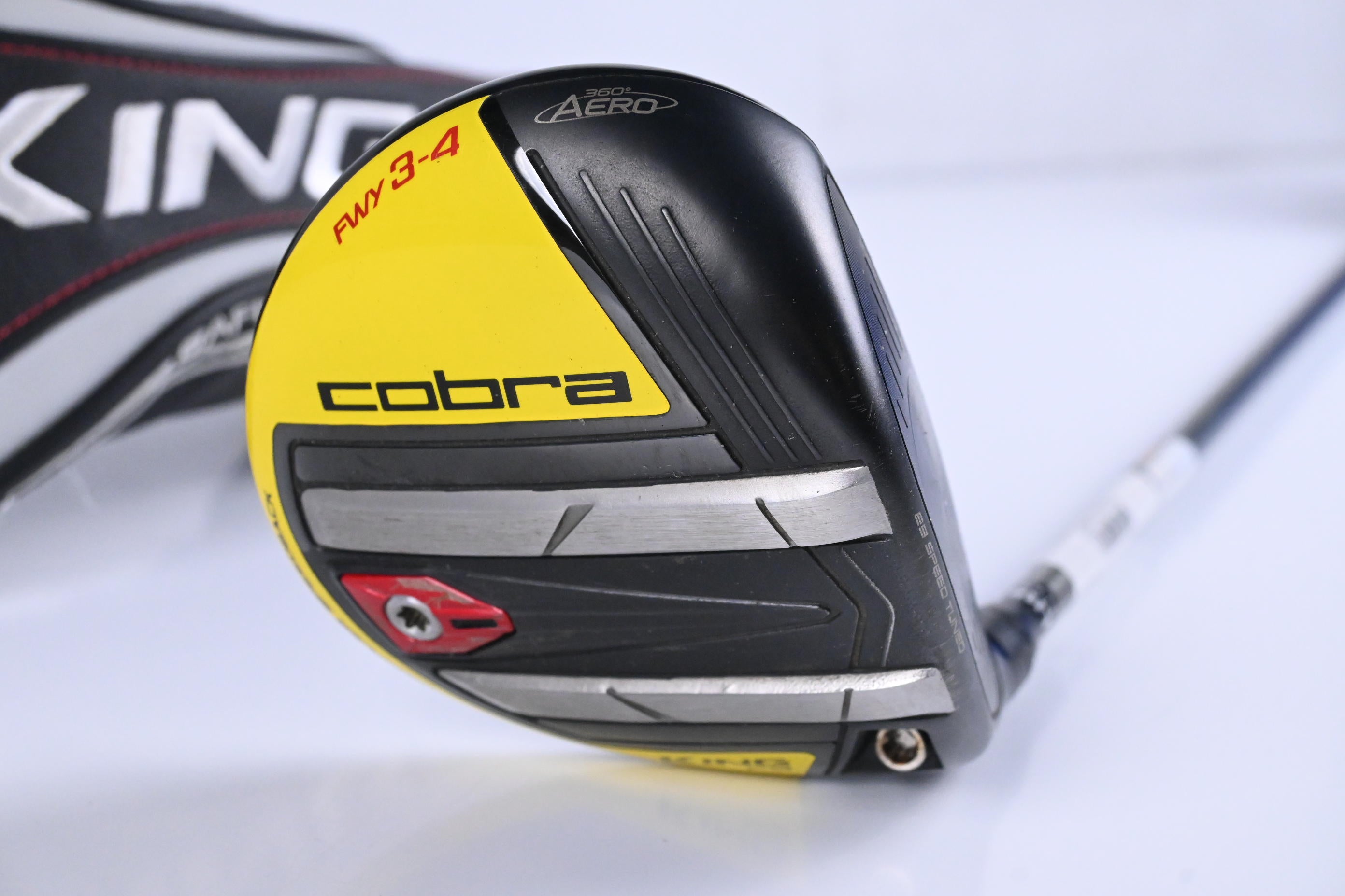 Cobra King F9 #3-4 Wood / 14.5 Degree / Senior Flex UST Mamiya Helium 49 Shaft