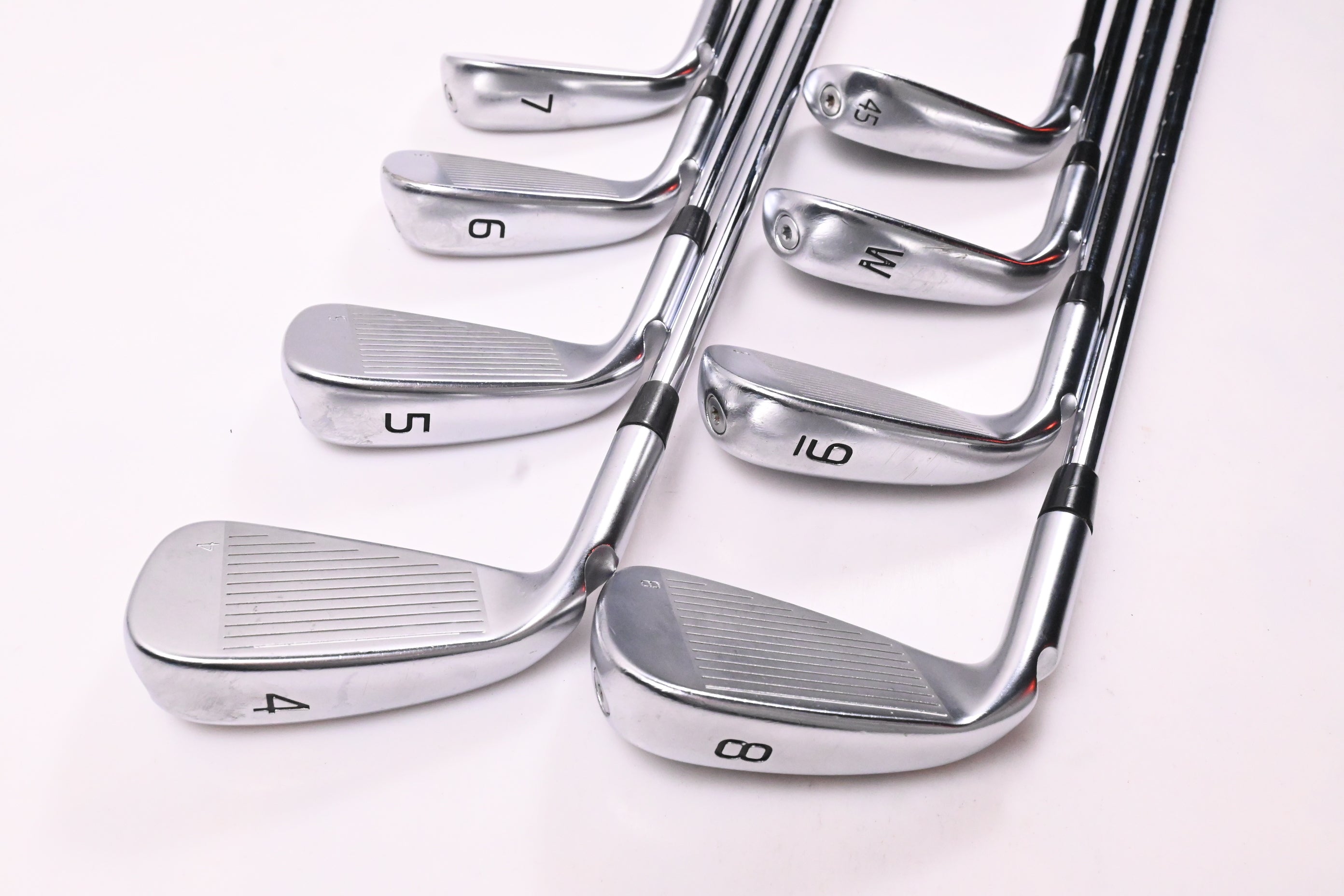 Ping G430 Irons / 4-PW+45° / Blue Dot / Stiff Flex N.S.Pro Modus3 Tour 105 Shafts