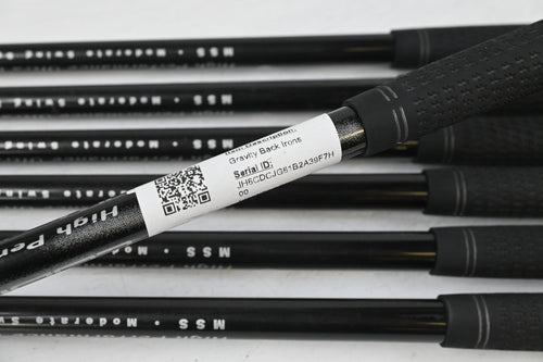 Cobra Gravity Back Irons / 3-9i / Regular Flex Cobra MSS Shafts