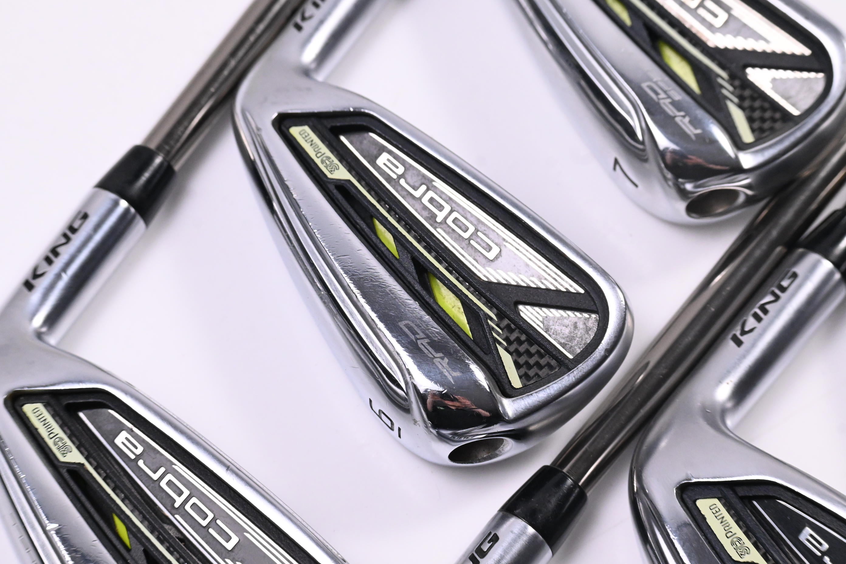 Cobra King Radspeed Irons / 5-PW / Regular Flex UST Recoil ESX 480 Shafts