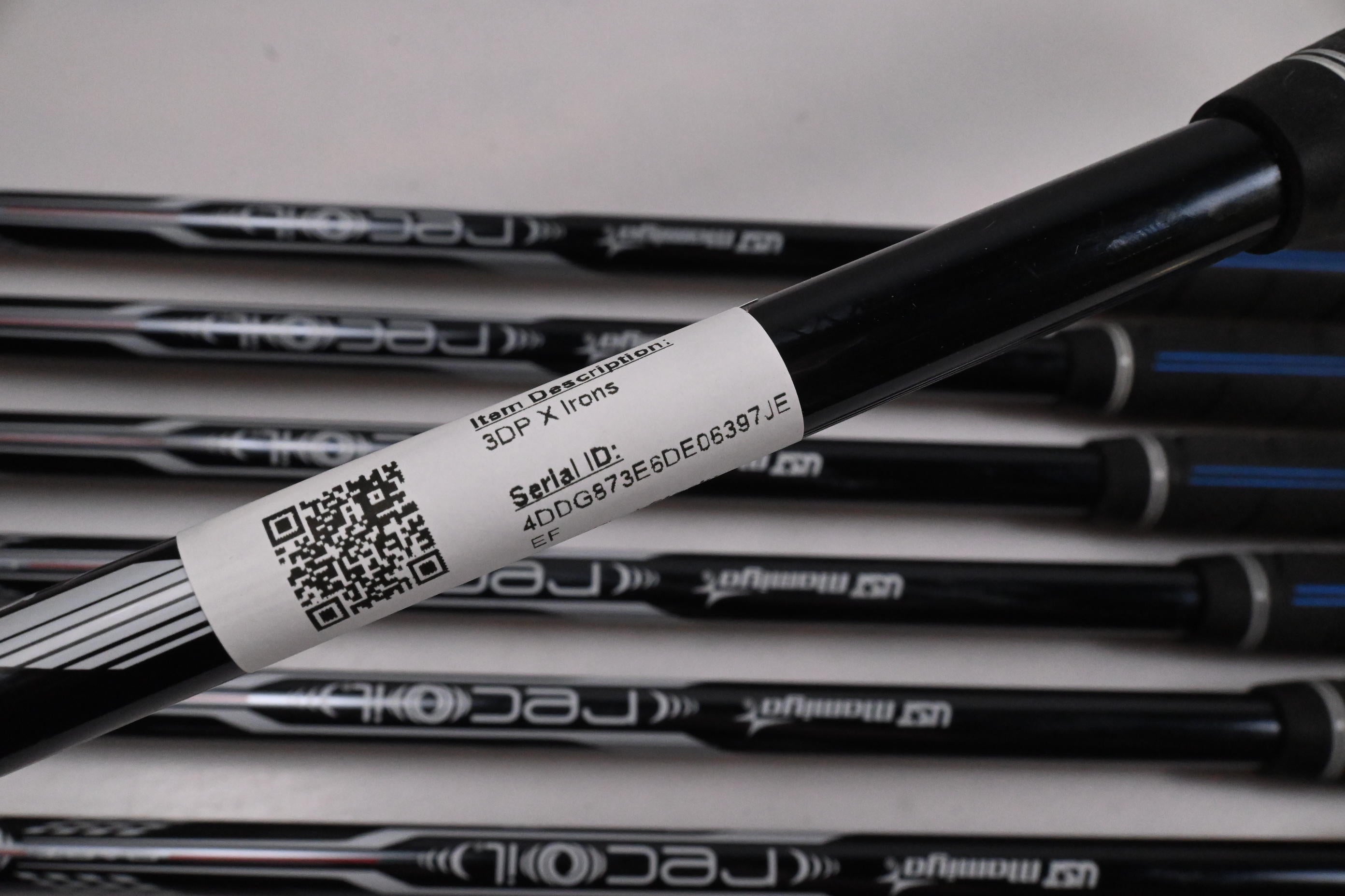 Cobra 3DP X Irons / 5-PW+GW / Senior Flex UST Recoil Dart 65 Shafts