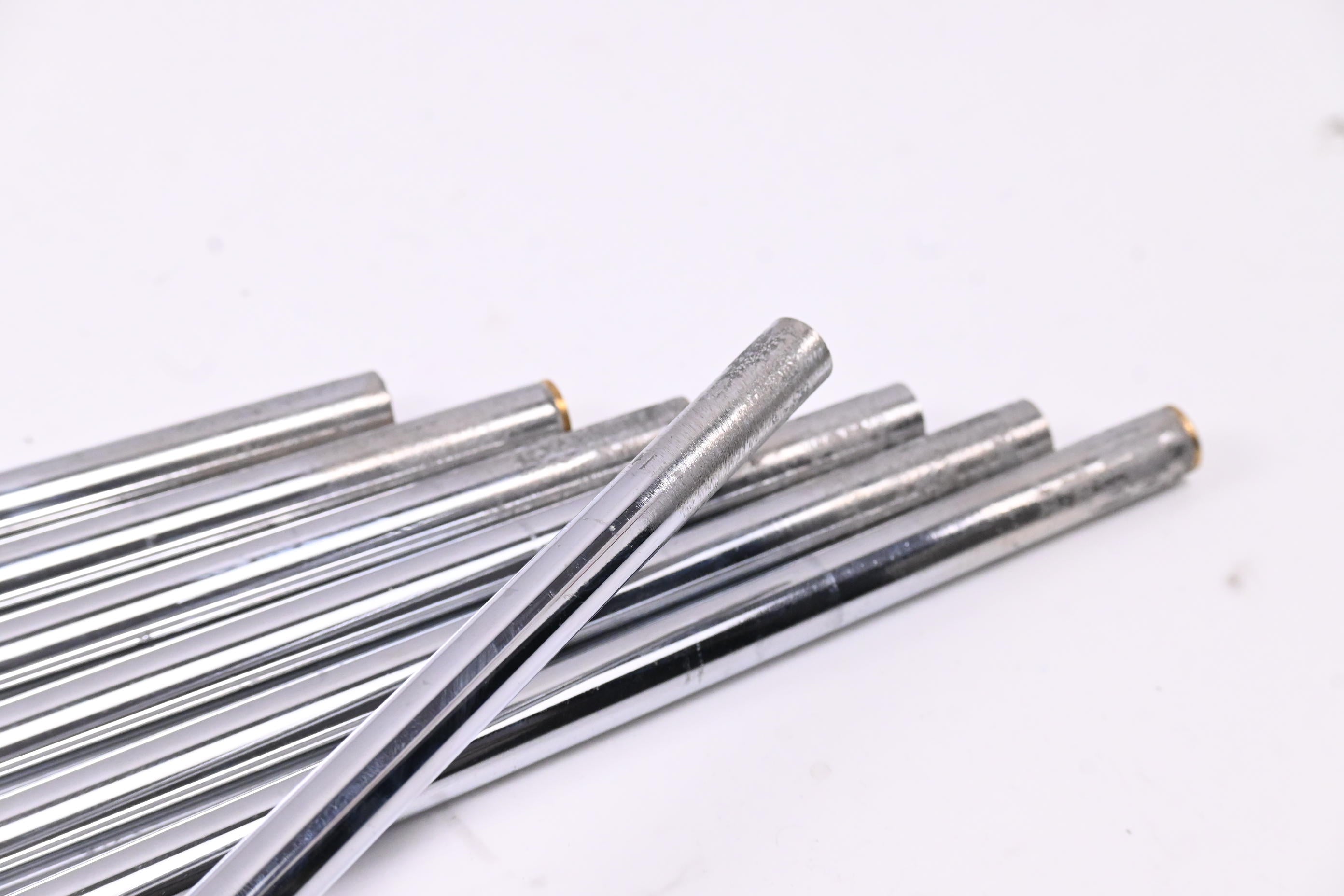 Dynamic Gold S400 Tour Issue Iron Shafts / Stiff Flex / Set Of 7 / .355" Tip