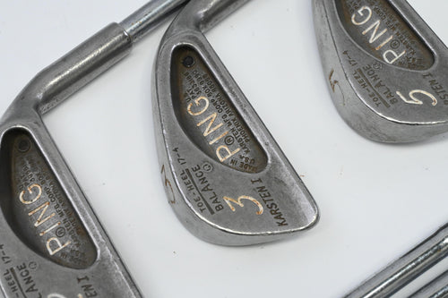 Ping Karsten I Irons / 2-PW / Black Dot / Regular Flex Ping Shafts