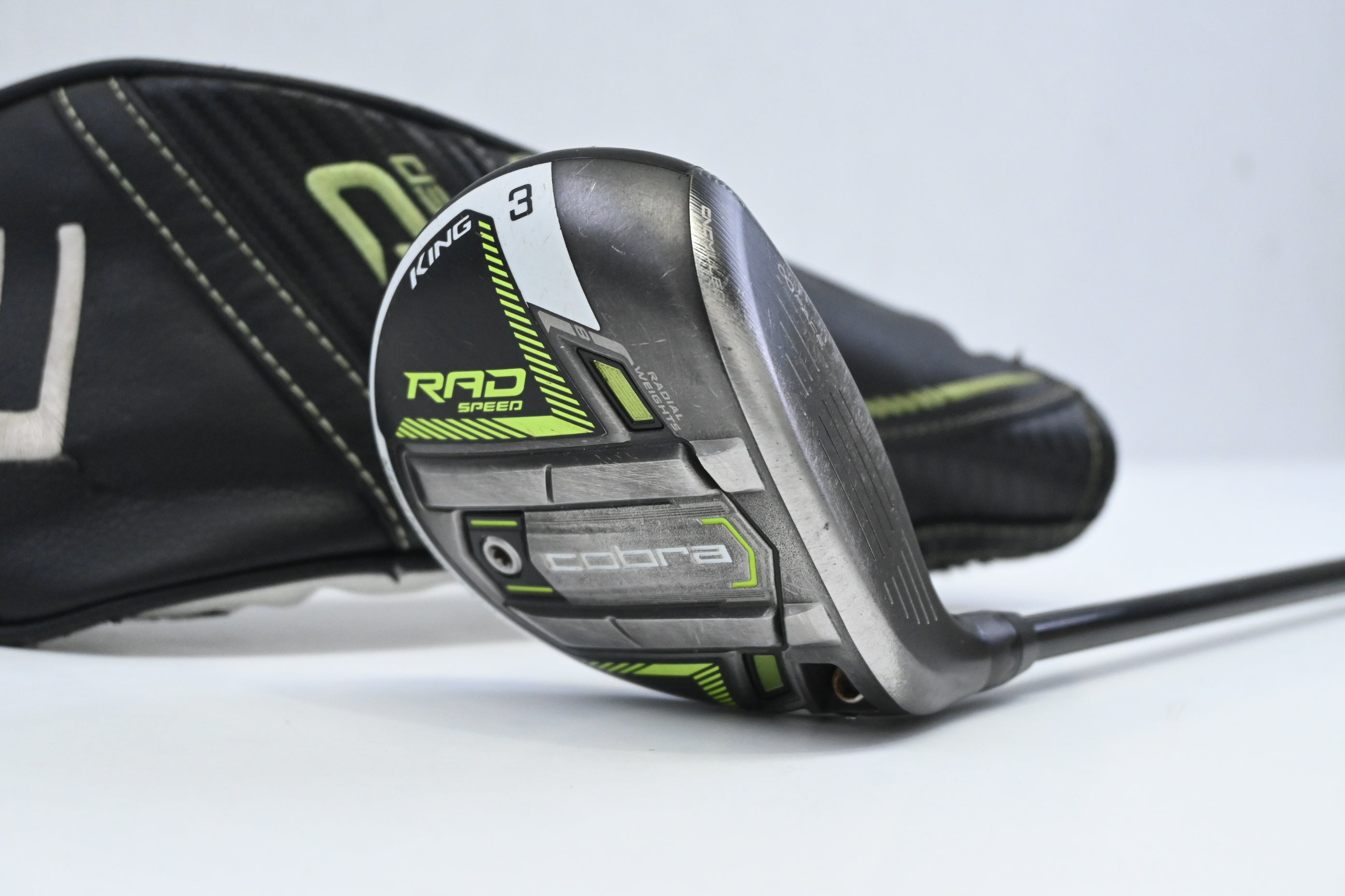 Cobra King Radspeed #3 Wood / 14.5 Degree / Stiff Flex HZRDUS Smoke Blue RDX 70