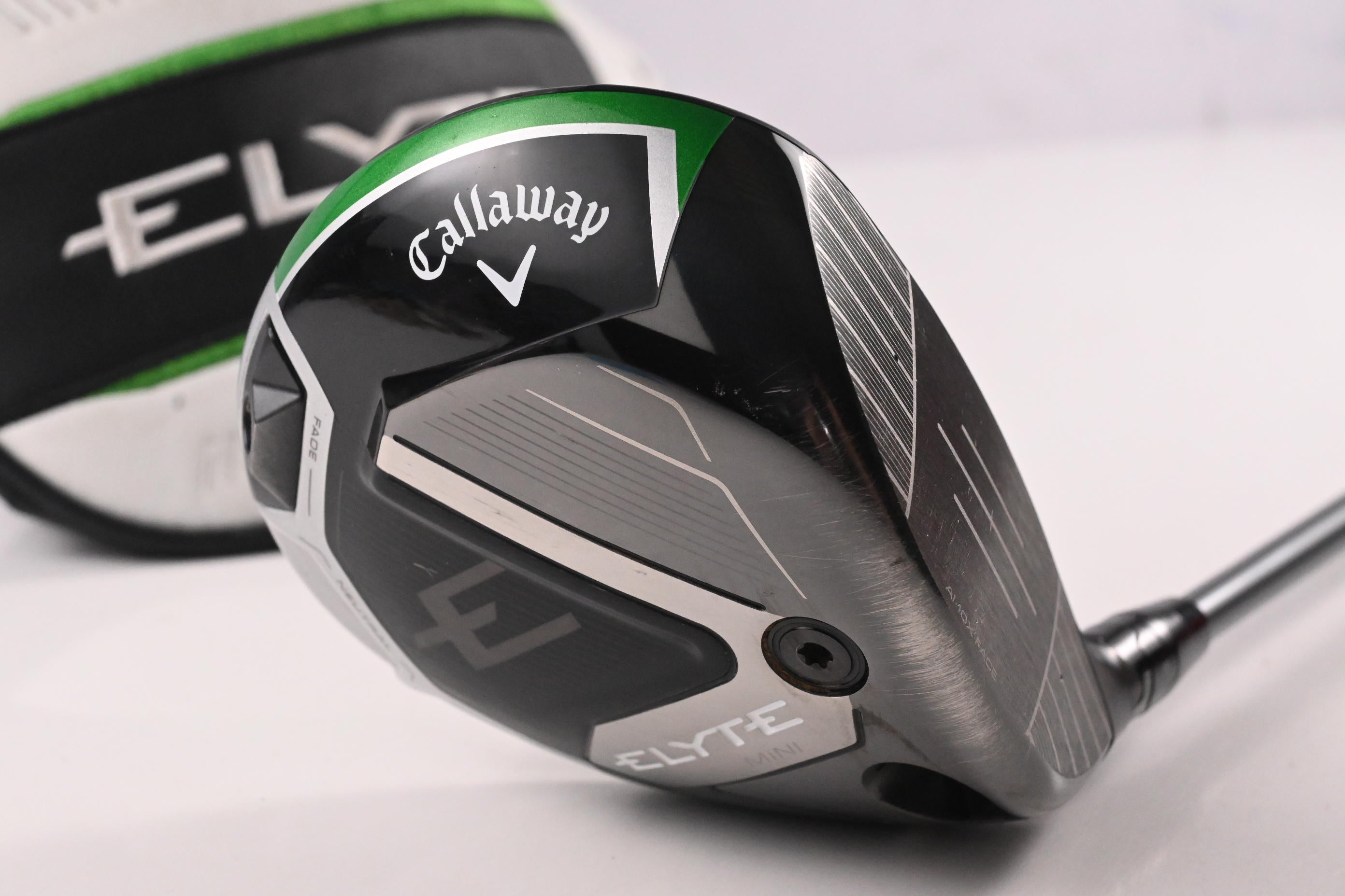 Callaway Elyte Mini Driver / 11.5 Degree / Stiff Flex Denali Charcoal 60 Shaft