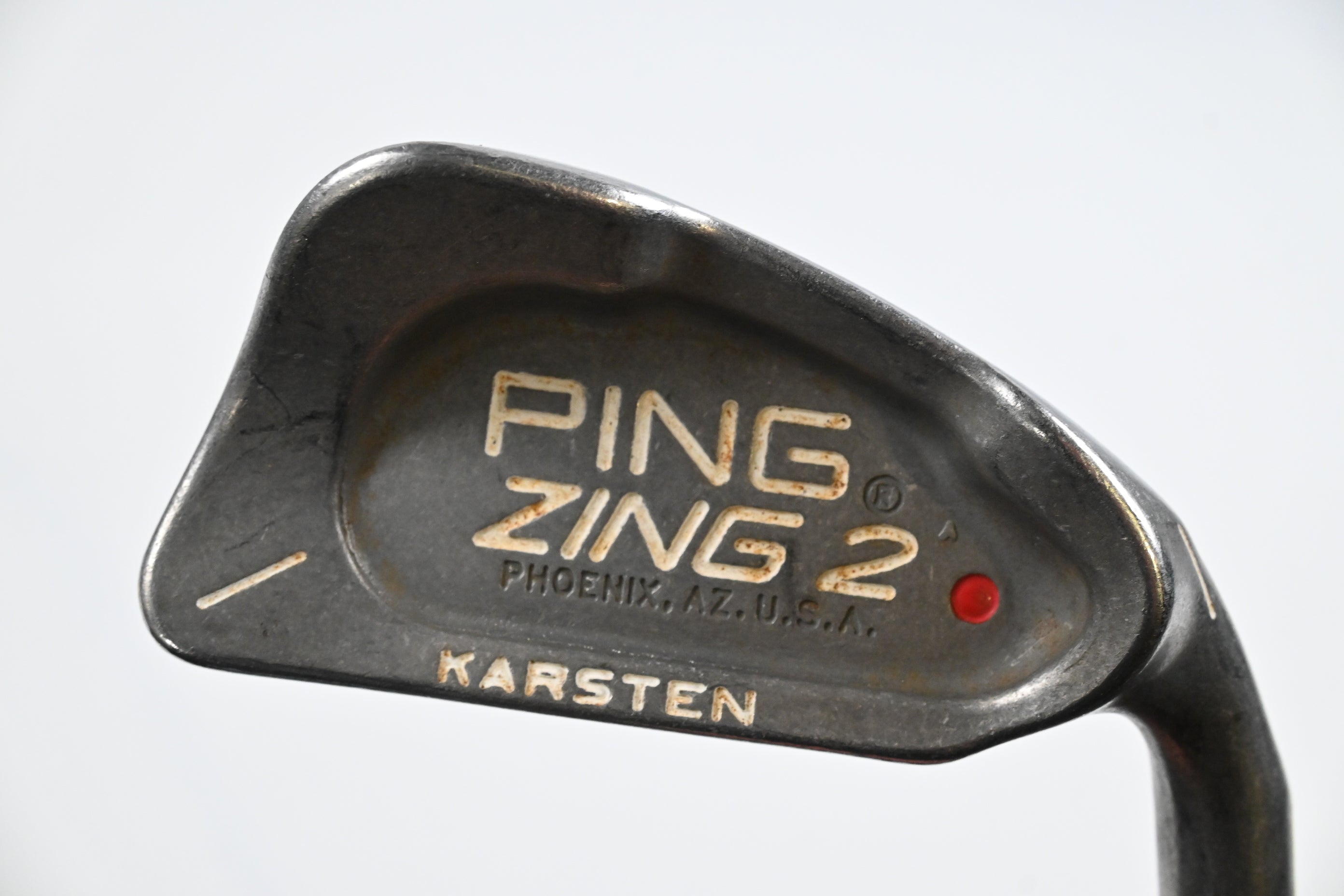 Ping Zing 2 #1 Iron / 15.5 Degree / Red Dot / Stiff Flex Ping Karsten JZ Shaft