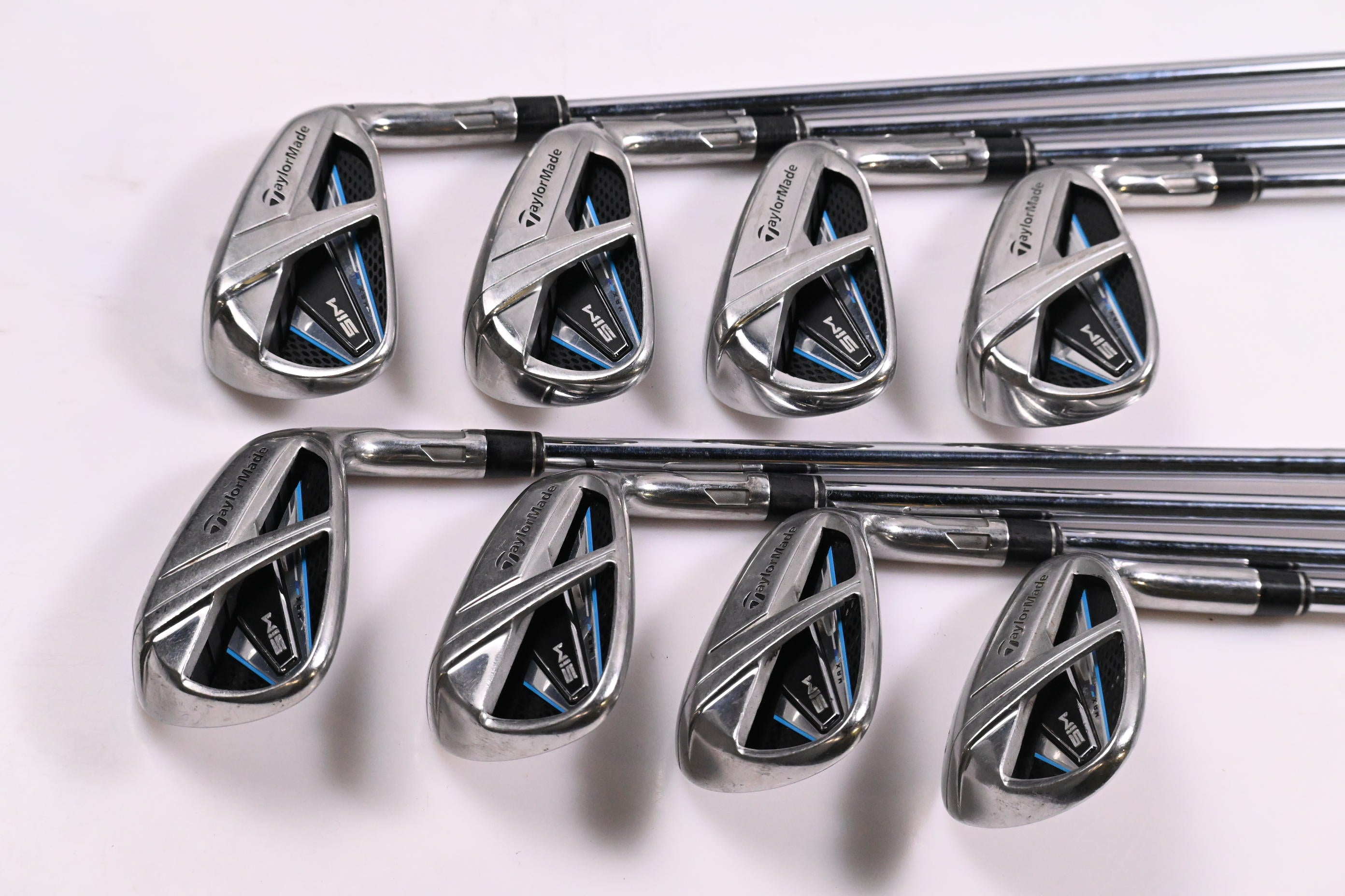 Taylormade SIM Max Irons / 5-PW+GW+SW / Regular Flex KBS MAX 85 Shafts