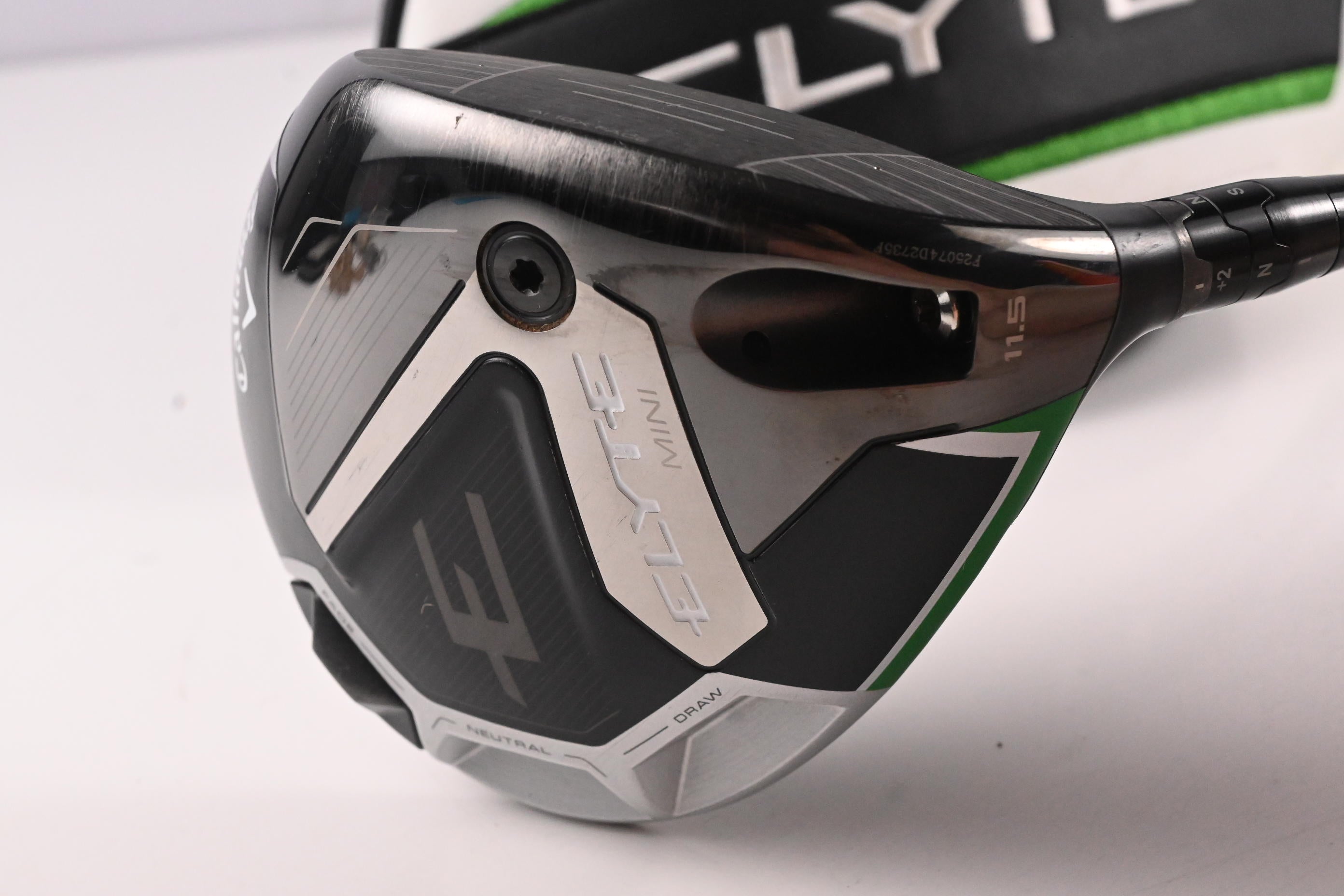 Callaway Elyte Mini Driver / 11.5 Degree / Stiff Flex Denali Charcoal 60 Shaft
