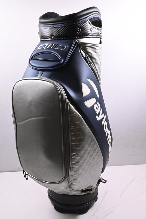 Taylormade Qi10 Tour Bag / 6-Way Divider / Silver, Navy