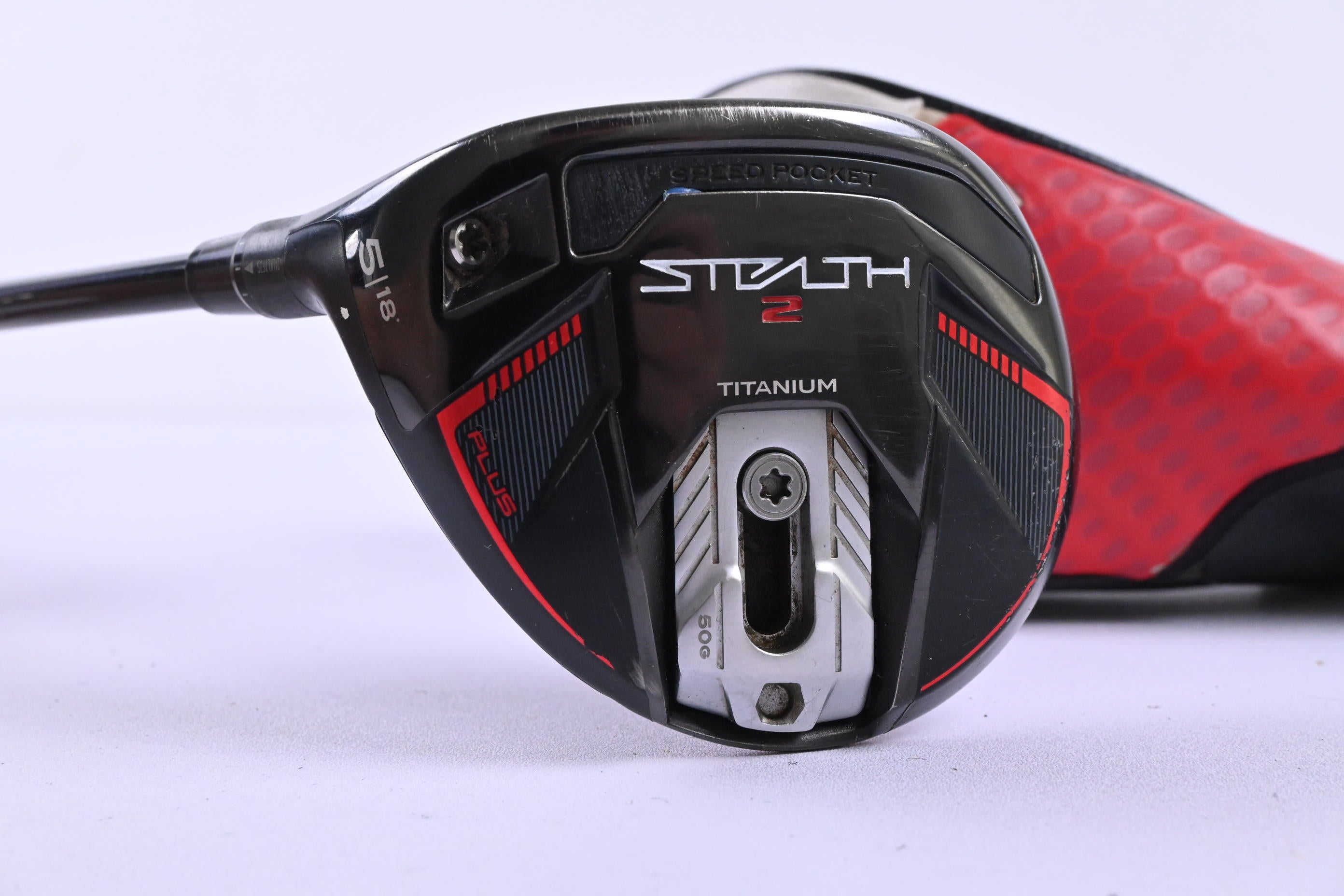 Left Hand Taylormade Stealth 2 Plus #5 Wood / 18 Degree / Regular Flex Kai'li 65