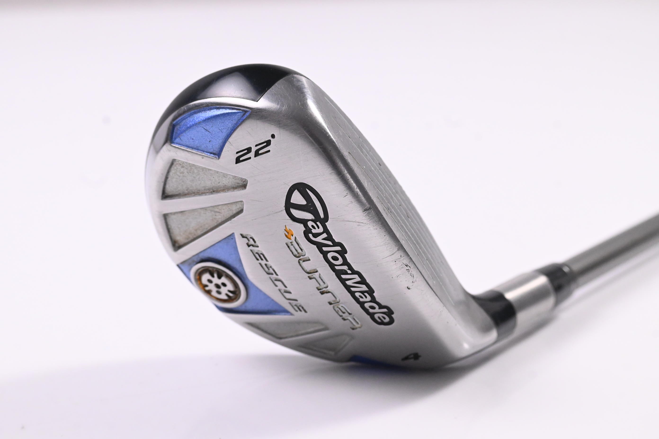 Ladies Taylormade Burner 2007 #4 Hybrid / 22 Degree / Ladies Flex Reax 50 Shaft