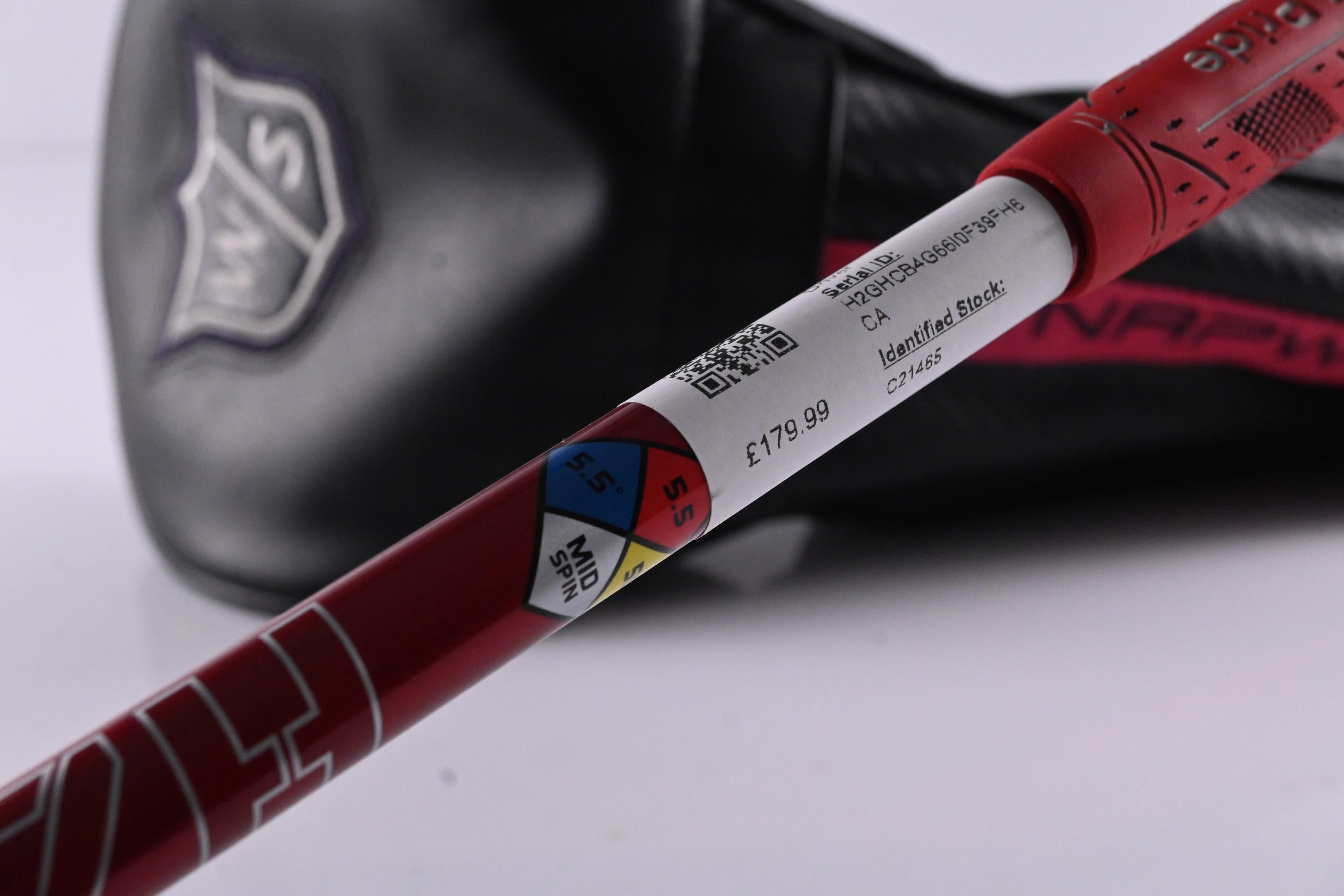 Wilson Dynapower Carbon 2023 Driver / 10.5 Degree / Regular Flex HZRDUS Smoke