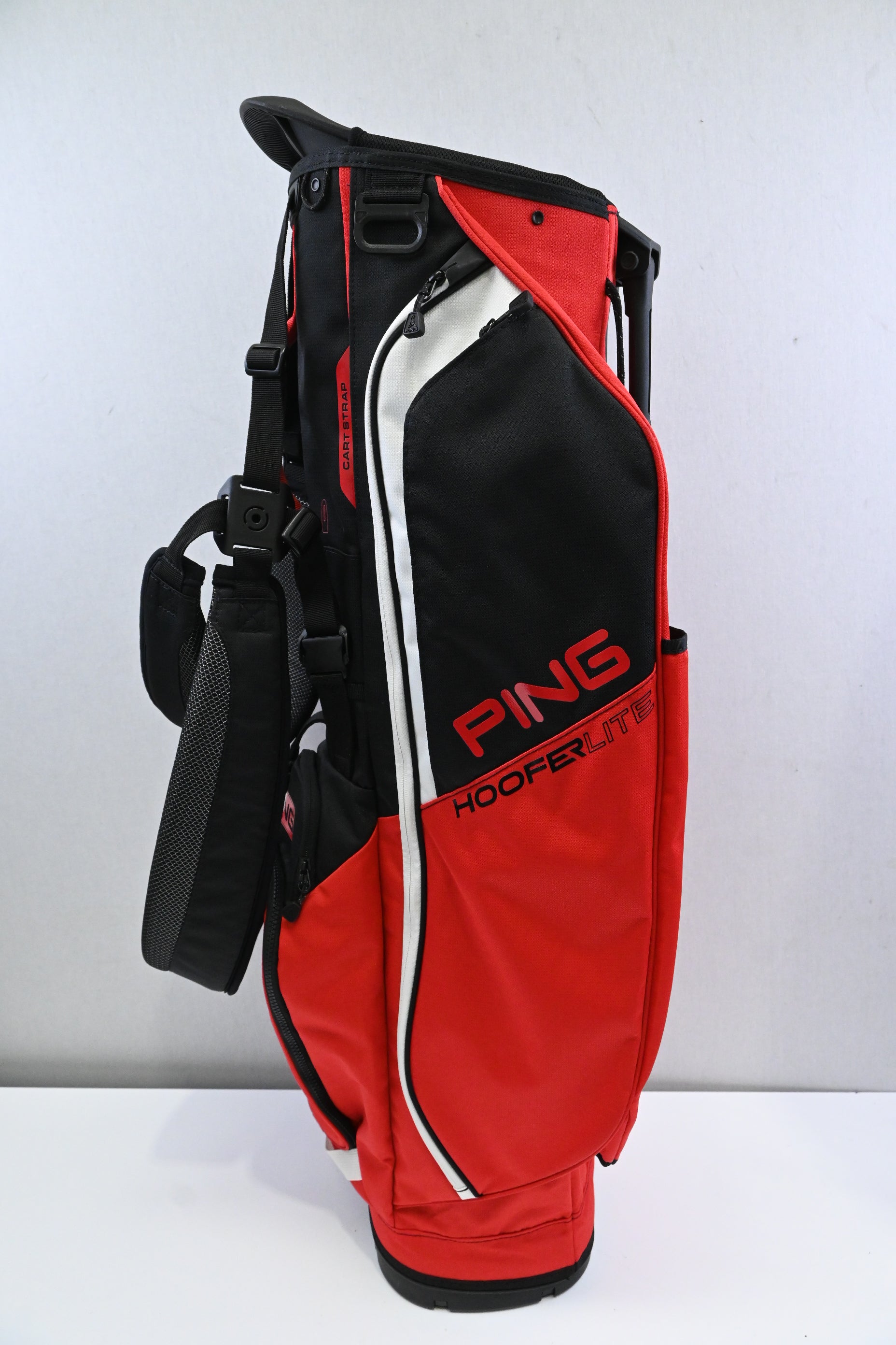 Ping Hoofer Lite Stand Bag / 4-Way / Red, Black