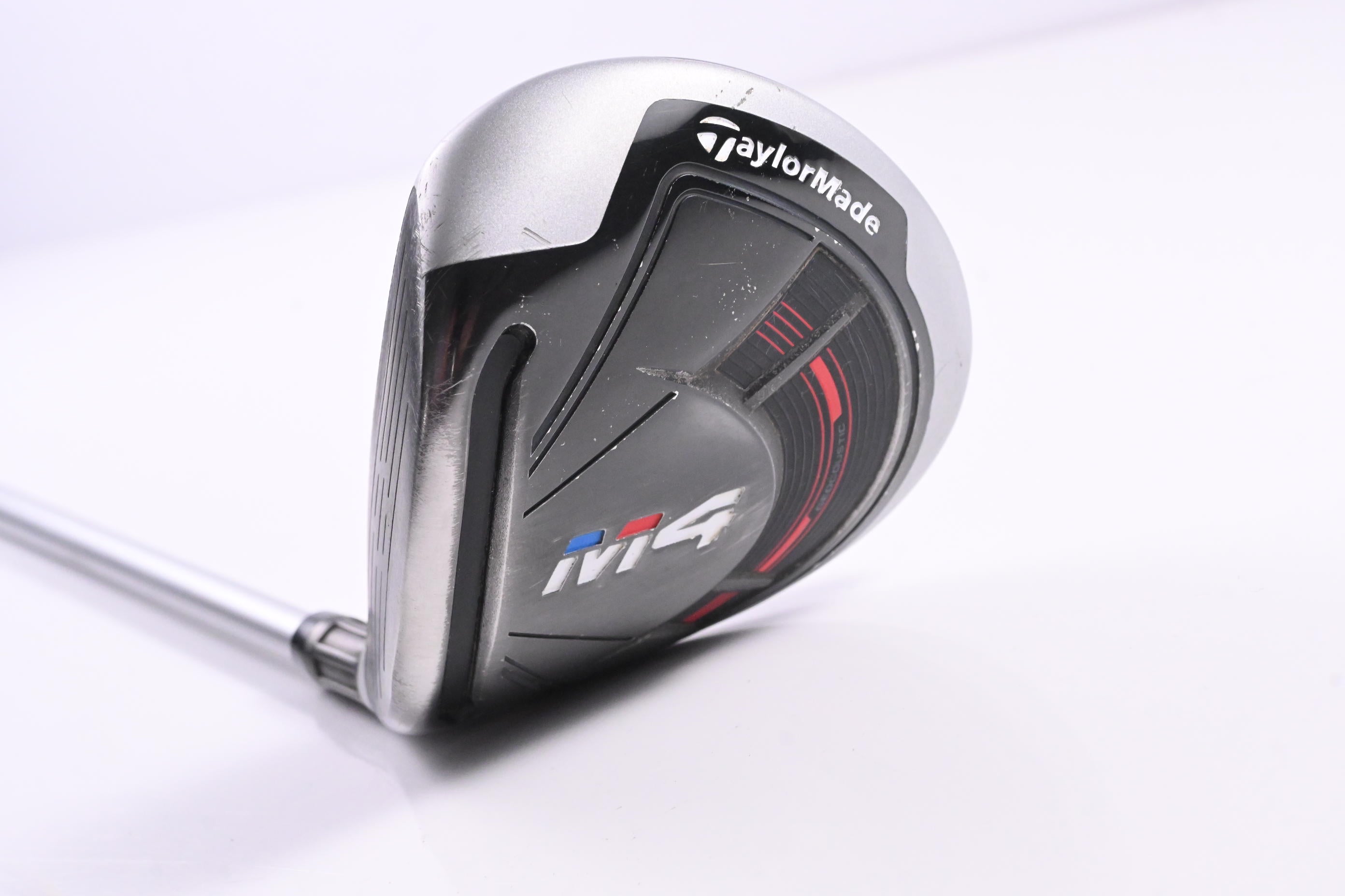 Left Hand Taylormade M4 #3 Wood / 16.5 Degree / Senior Flex Tensei CK Red 50
