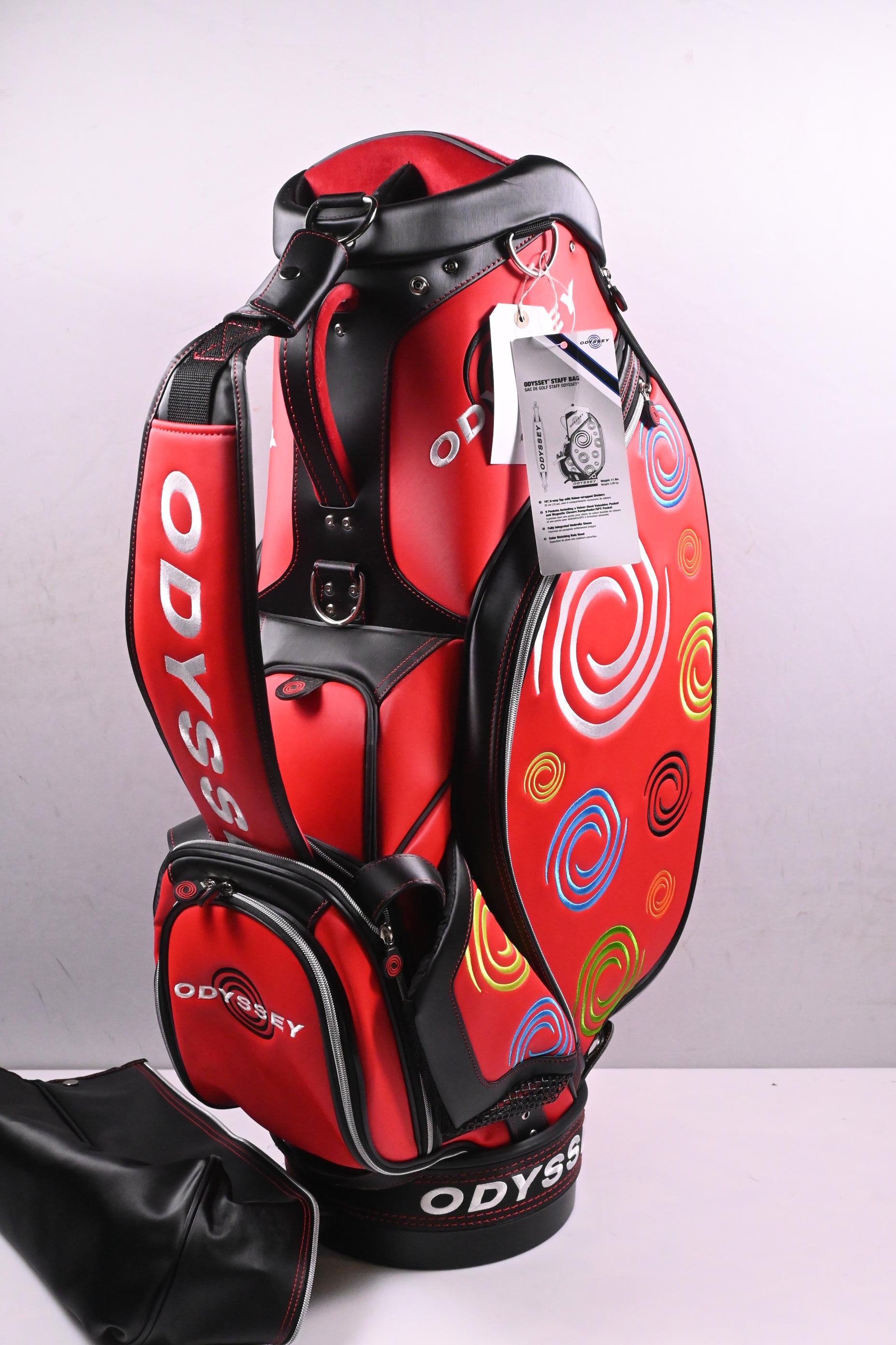 Odyssey Staff Tour Bag / 6-Way Divider / Red, Black