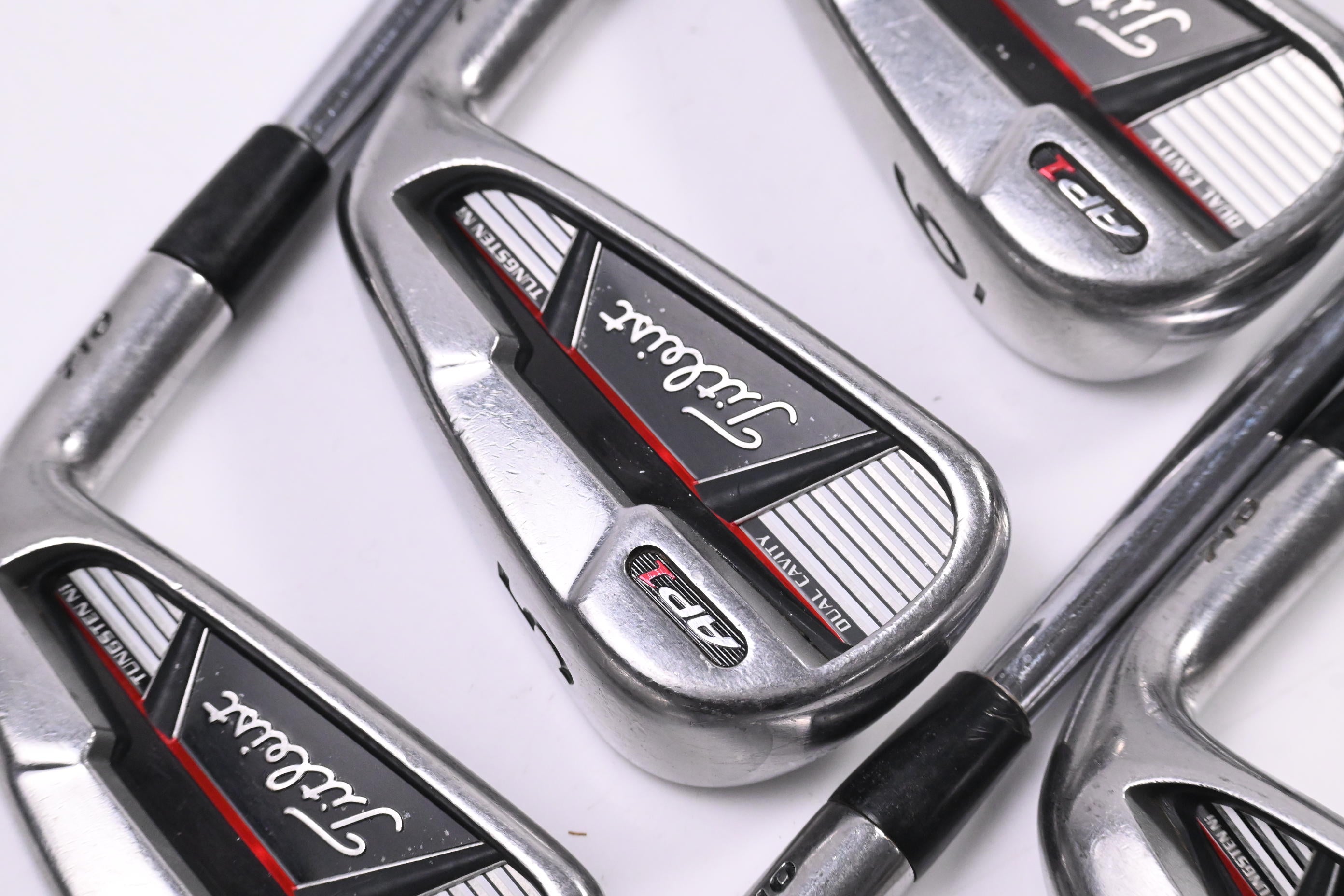 Titleist AP1 710 Irons / 4-PW+GW / Stiff Flex Titleist Steel Shafts