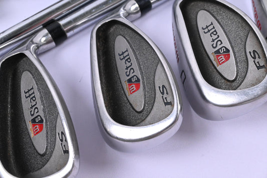Wilson Fat Shaft Irons / 3-PW+SW / Regular Flex Wilson Fat Shafts
