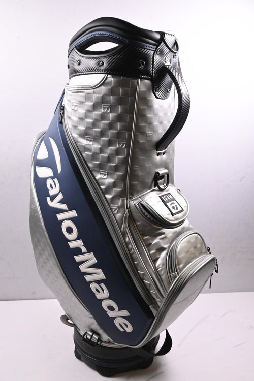 Taylormade Qi10 Tour Bag / 6-Way Divider / Silver, Navy