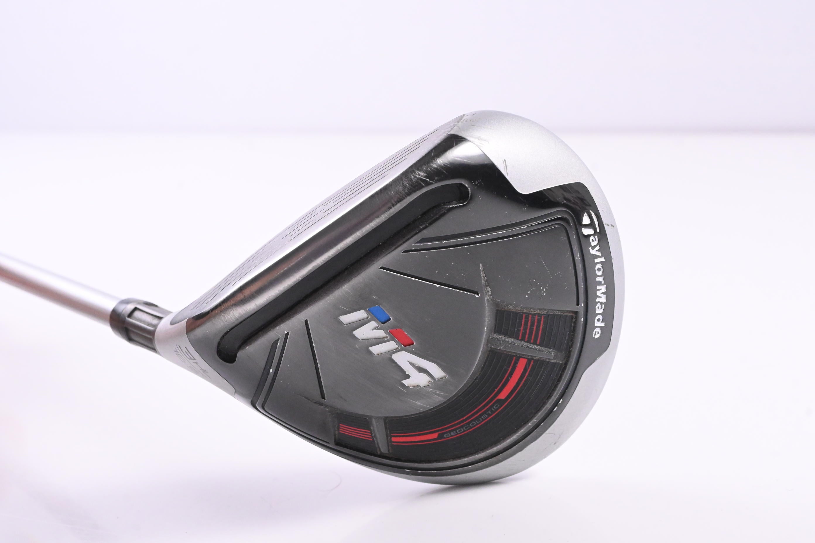 Left Hand Taylormade M4 #3 Wood / 16.5 Degree / Senior Flex Tensei CK Red 50