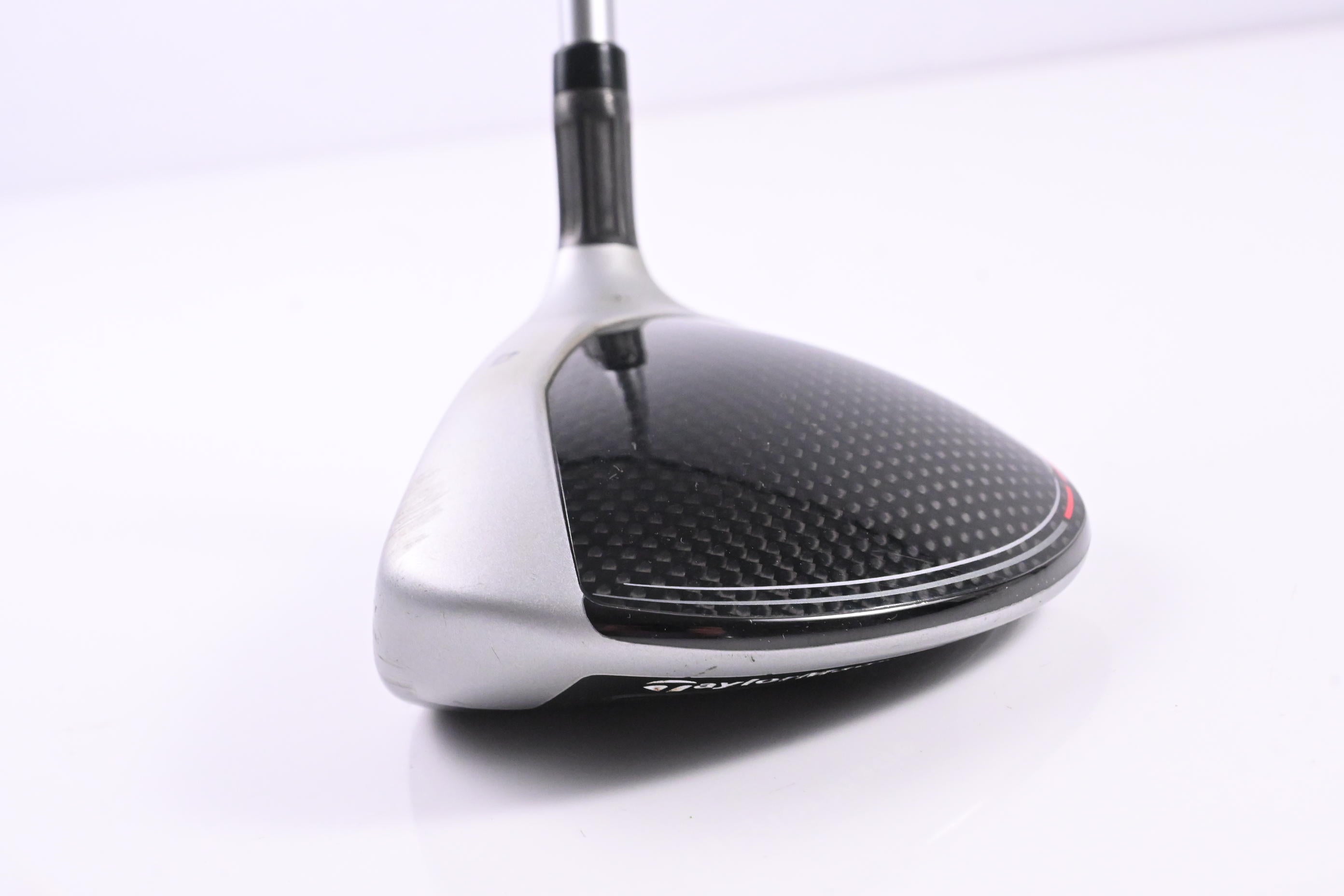Left Hand Taylormade M4 #3 Wood / 16.5 Degree / Senior Flex Tensei CK Red 50
