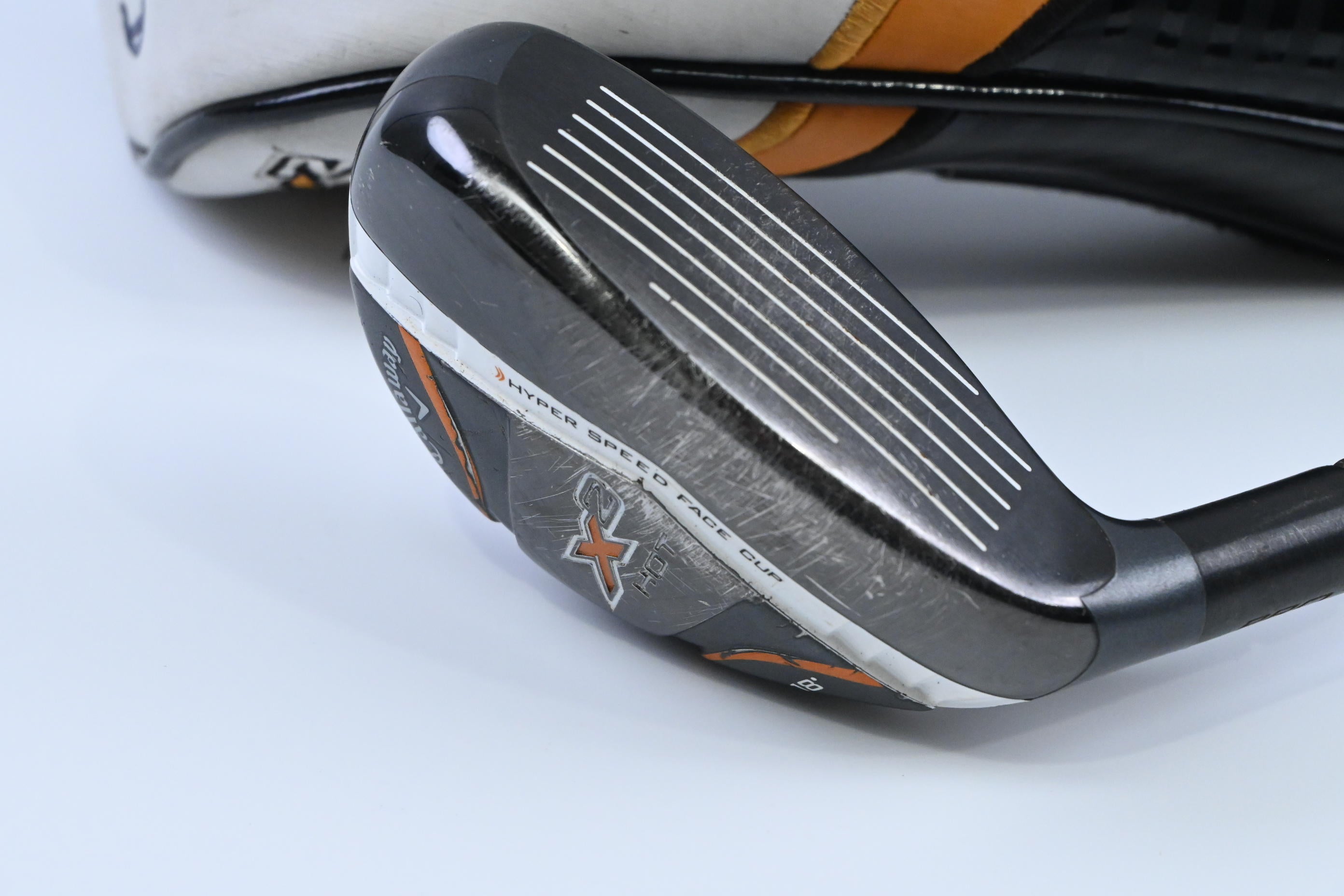 Callaway X2 Hot Pro #3 Hybrid / 18 Degree / Stiff Flex Aldila Tour ATX 75 Shaft