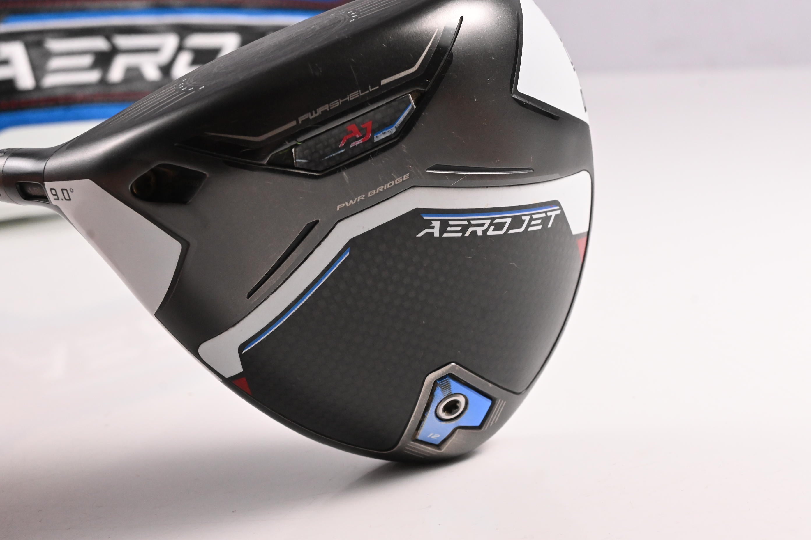 Left Hand Cobra Aerojet Driver / 9 Degree / Stiff Flex Kai'li Blue 60 Shaft