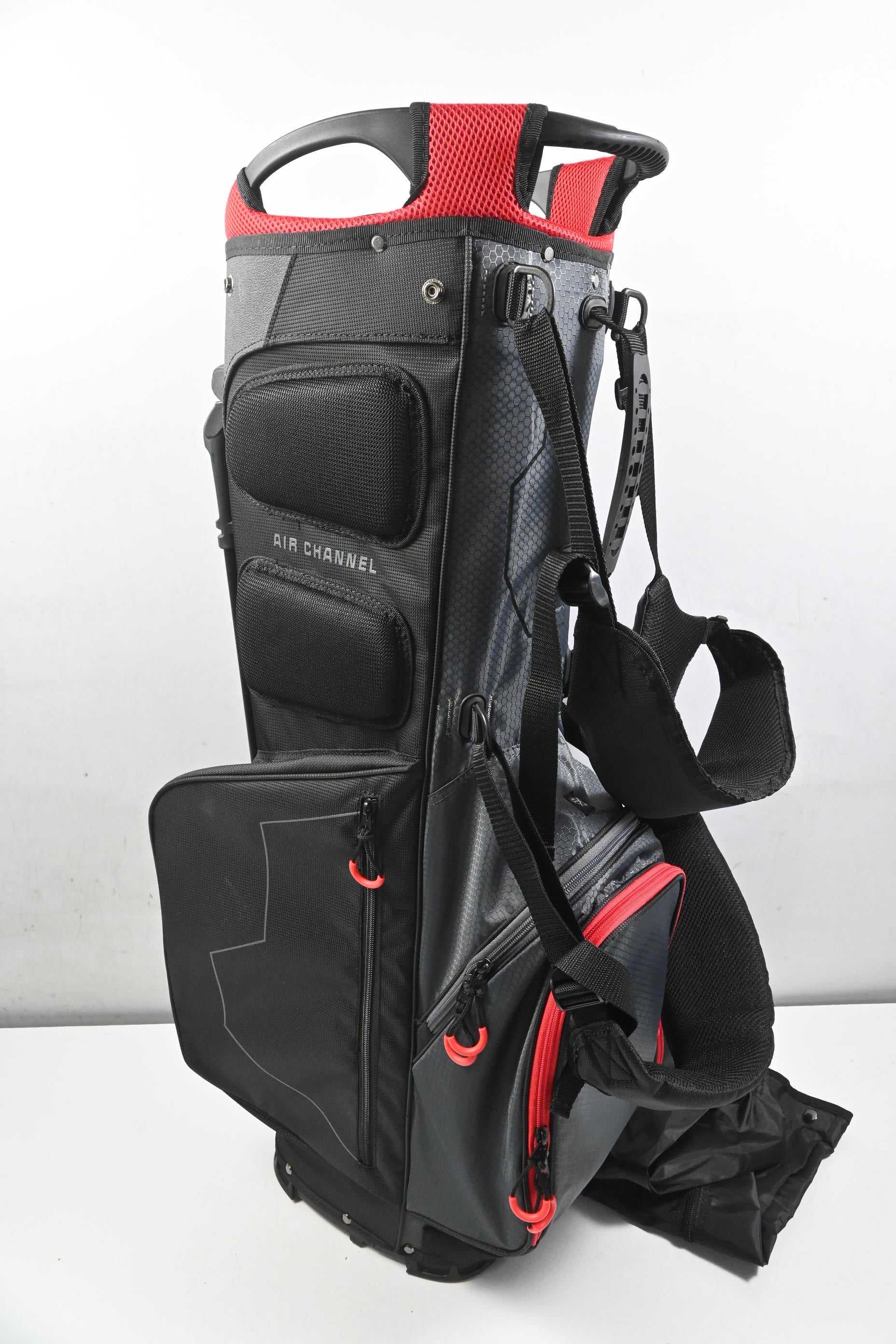 Cruiser Hybrid 8.5 Stand Bag / 5-Way Divider / Black, Grey, Red