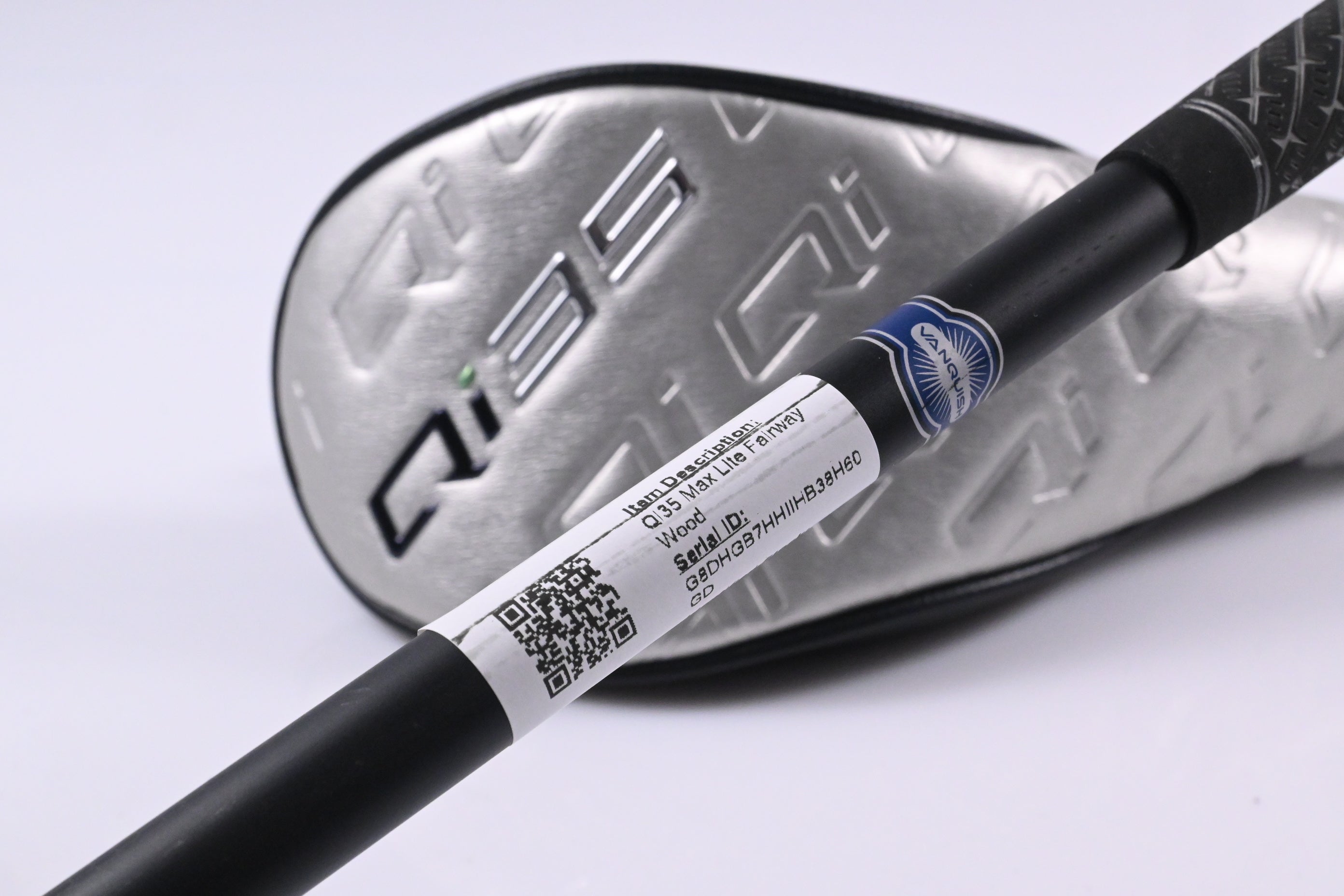 Taylormade Qi35 Max Lite #5 Wood / 18.5 Degree / Senior Flex Vanquish 4 Shaft