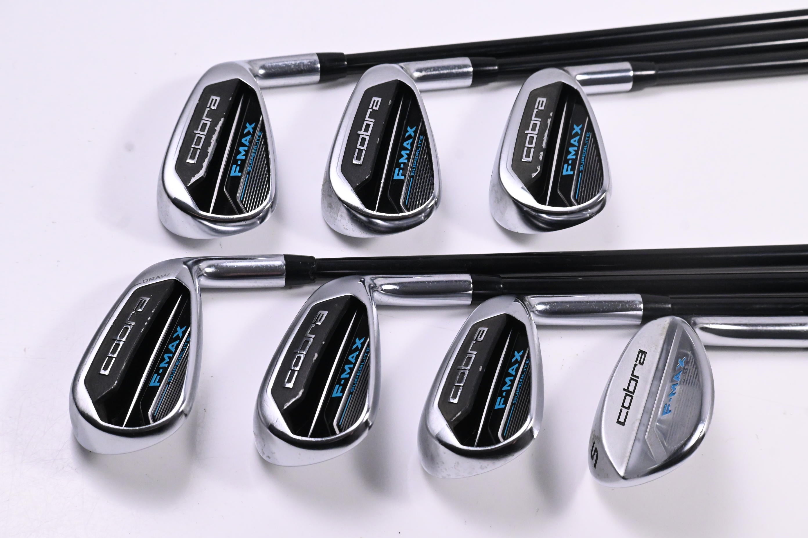 Cobra F-Max Superlite Irons / 5-PW+SW / Ladies Flex Cobra Superlite 50 Shafts