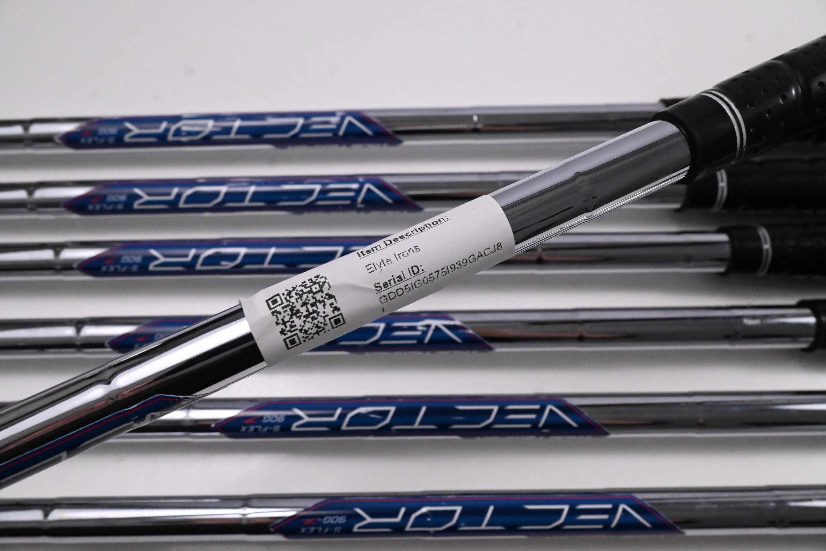 Callaway Elyte Irons / 4-PW / Stiff Flex Vector Shafts