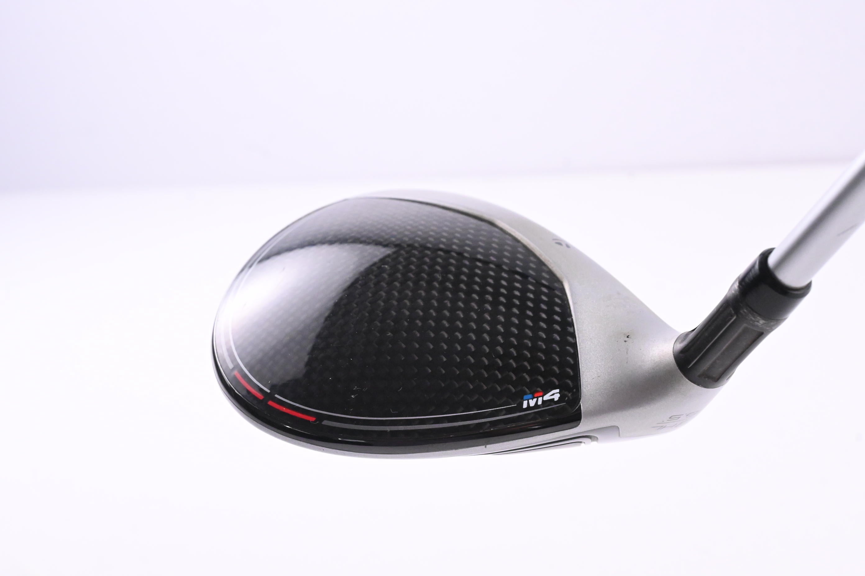 Left Hand Taylormade M4 #3 Wood / 16.5 Degree / Senior Flex Tensei CK Red 50