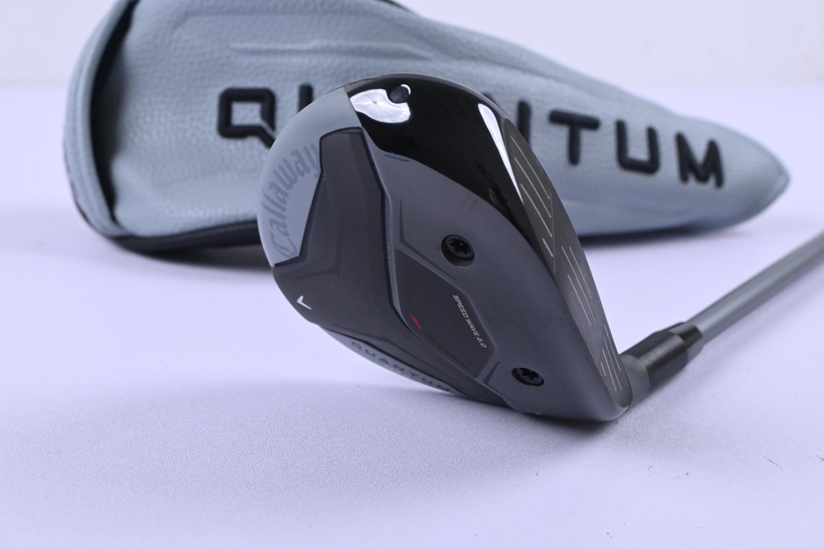 Callaway Quantum Max #7 Wood / 21 Degree / Regular Flex Denali Frost Silver 60