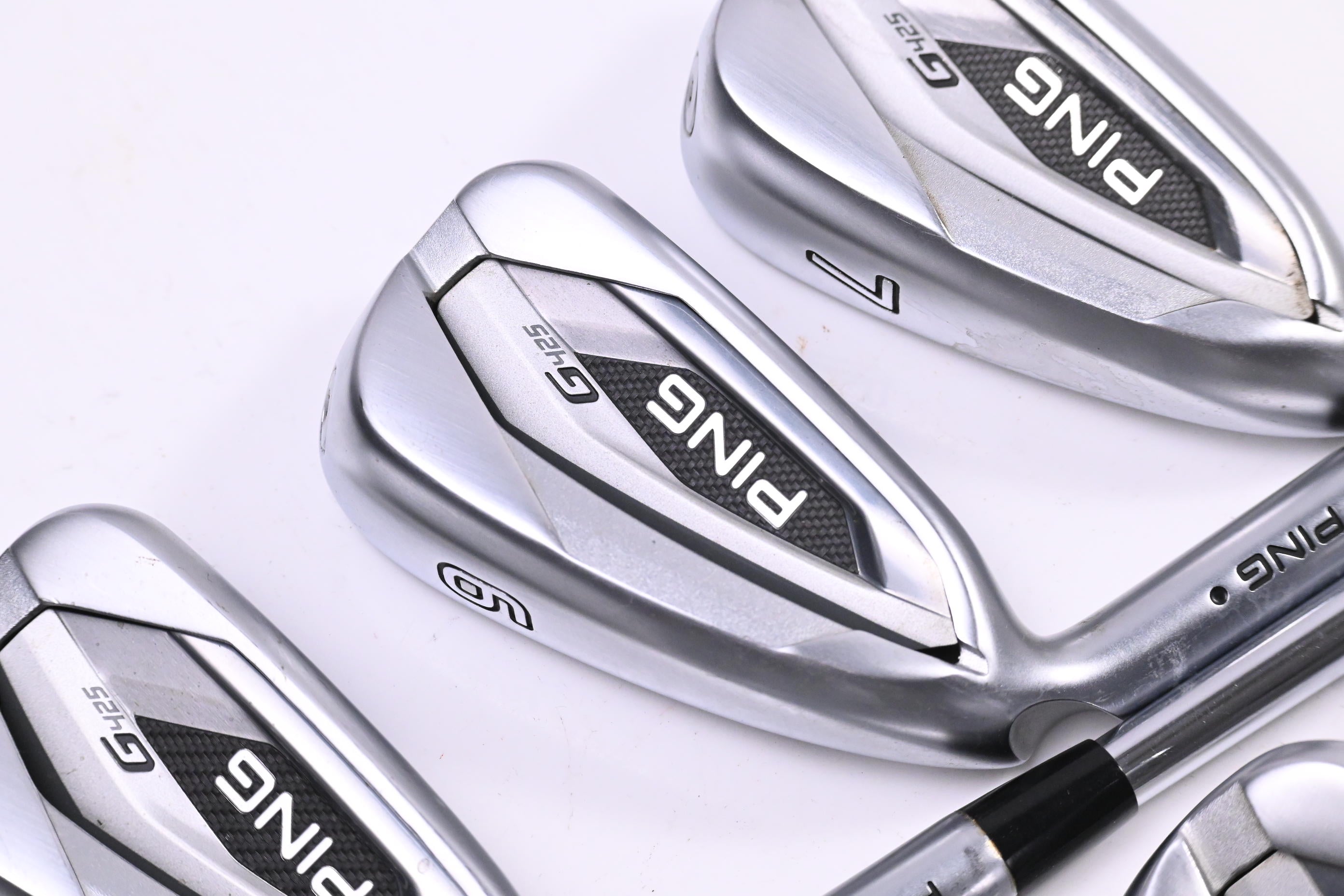 Ping G425 Irons / 5-PW / Black Dot / Regular Flex Ping AWT 2.0 Steel Shafts