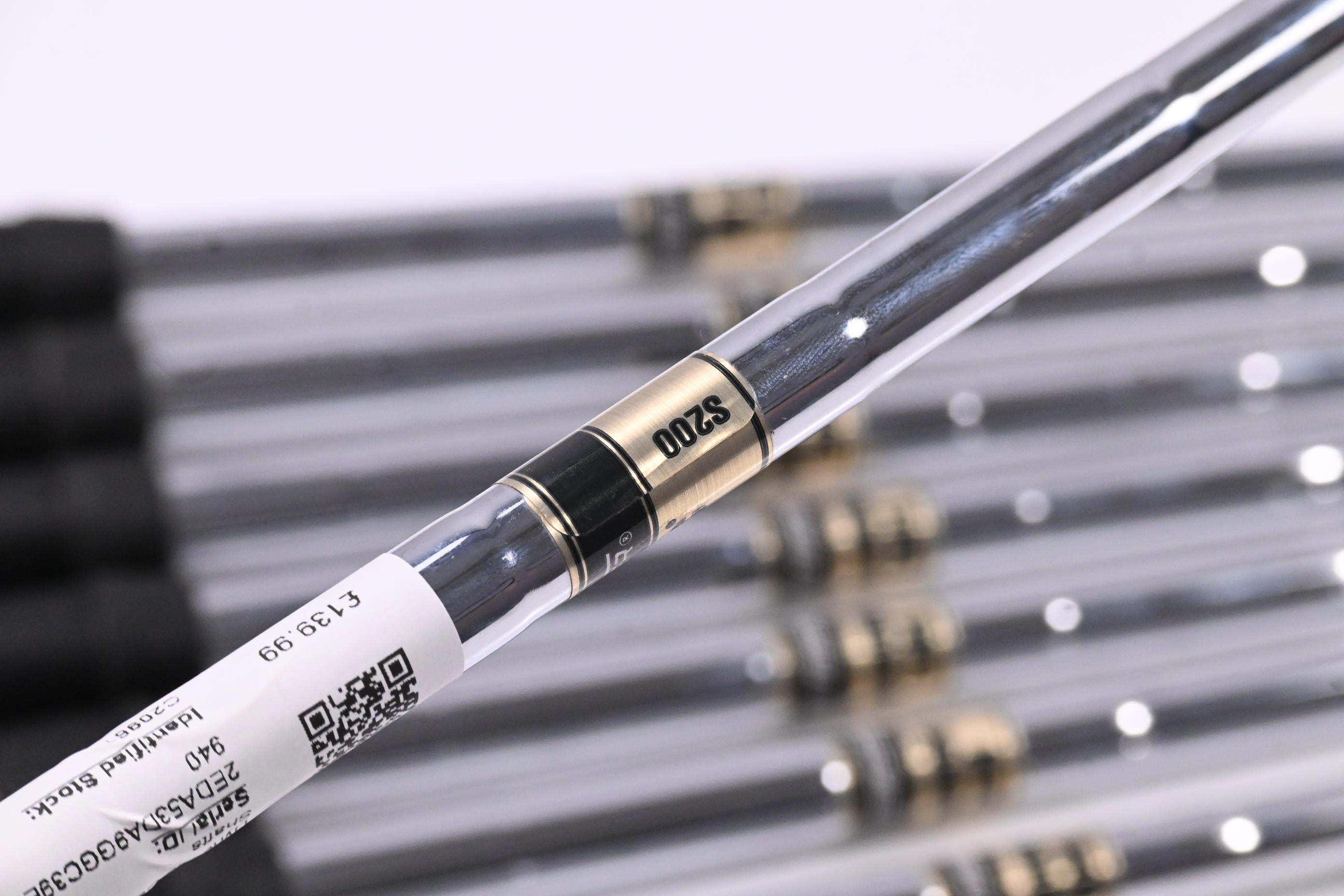 Dynamic Gold S200 Iron Shafts / Stiff Flex / Set Of 8 / .355" Tip