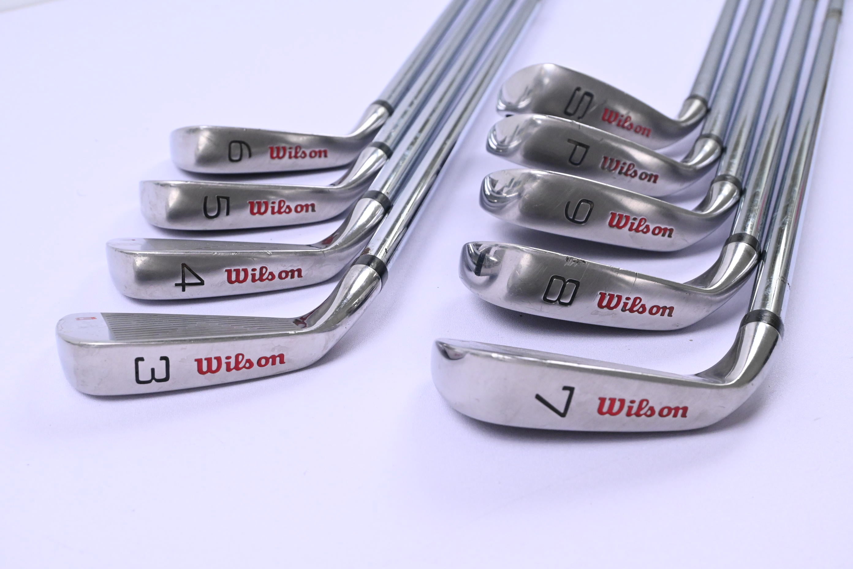 Wilson Fat Shaft Irons / 3-PW+SW / Regular Flex Wilson Fat Shafts