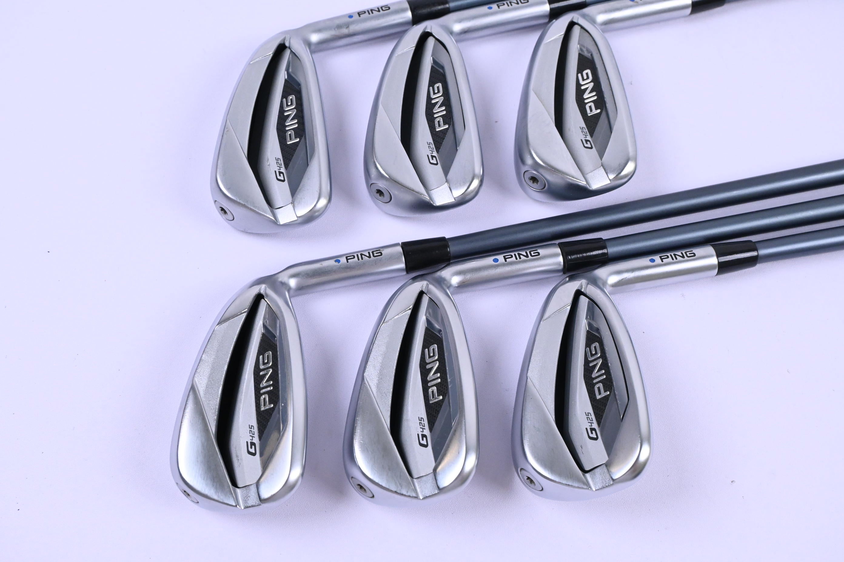 Ping G425 Irons / 5-PW / Blue Dot / Regular Flex Ping Alta CB Slate Shafts