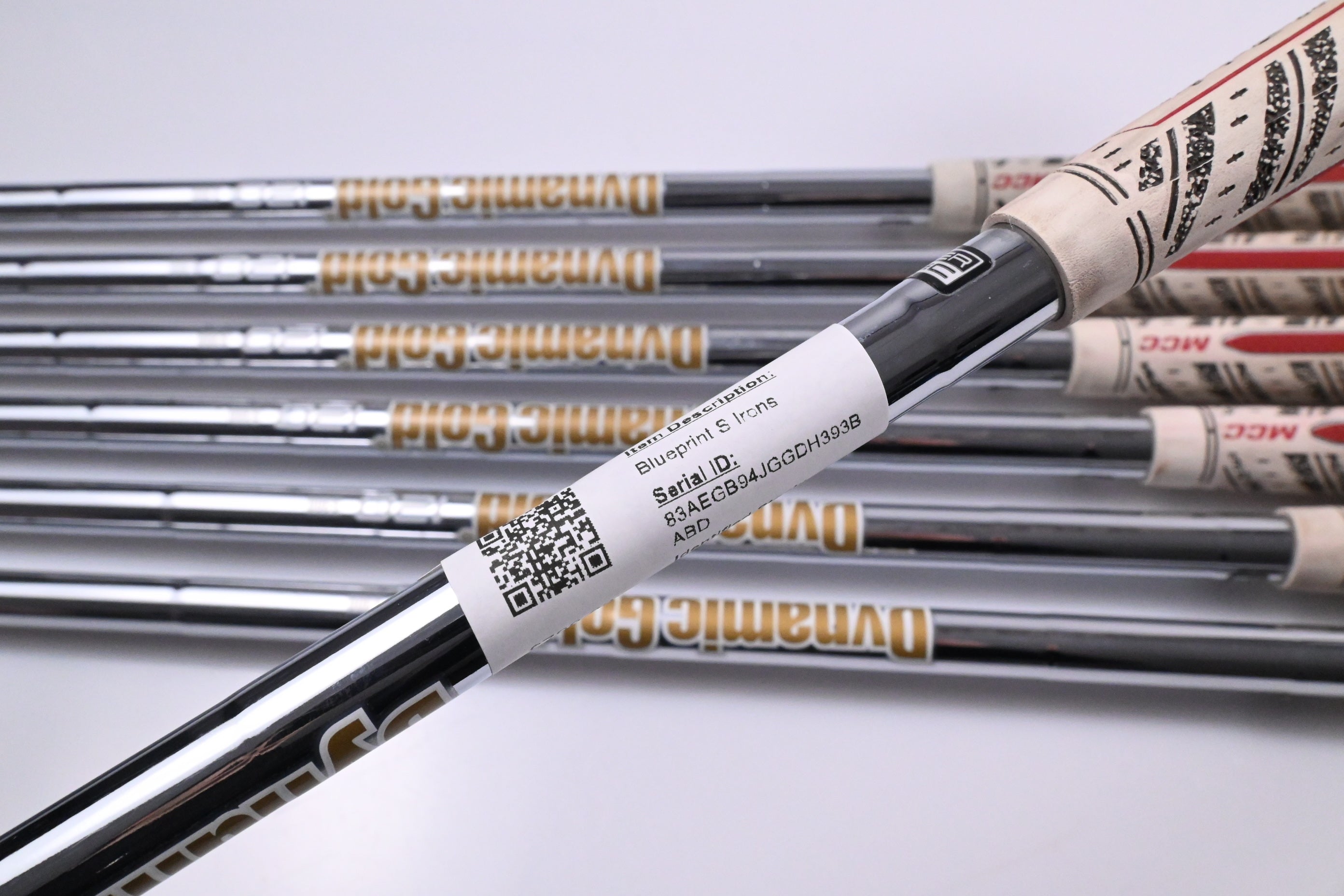 Ping Blueprint S Irons / 4-PW / White Dot / Stiff Flex Dynamic Gold 120 S300
