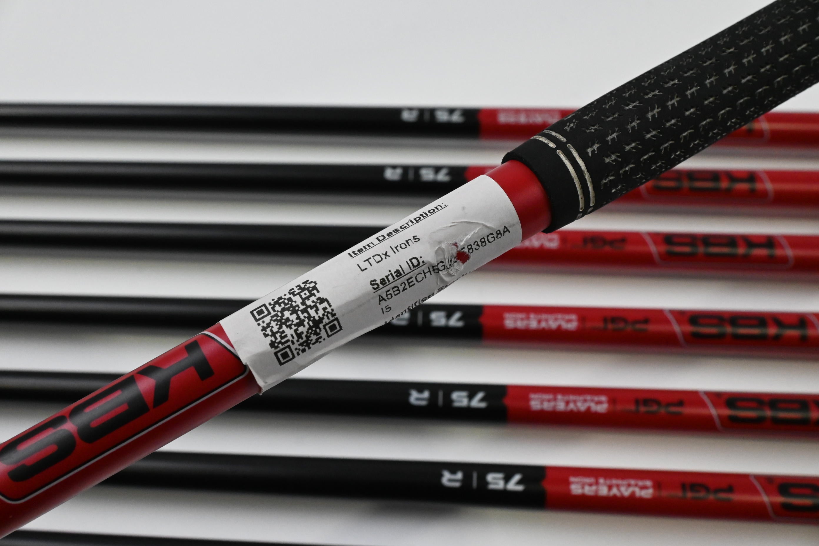 Cobra LTDx Irons / 5-PW+GW+SW / Regular Flex KBS PGI 75 Shafts