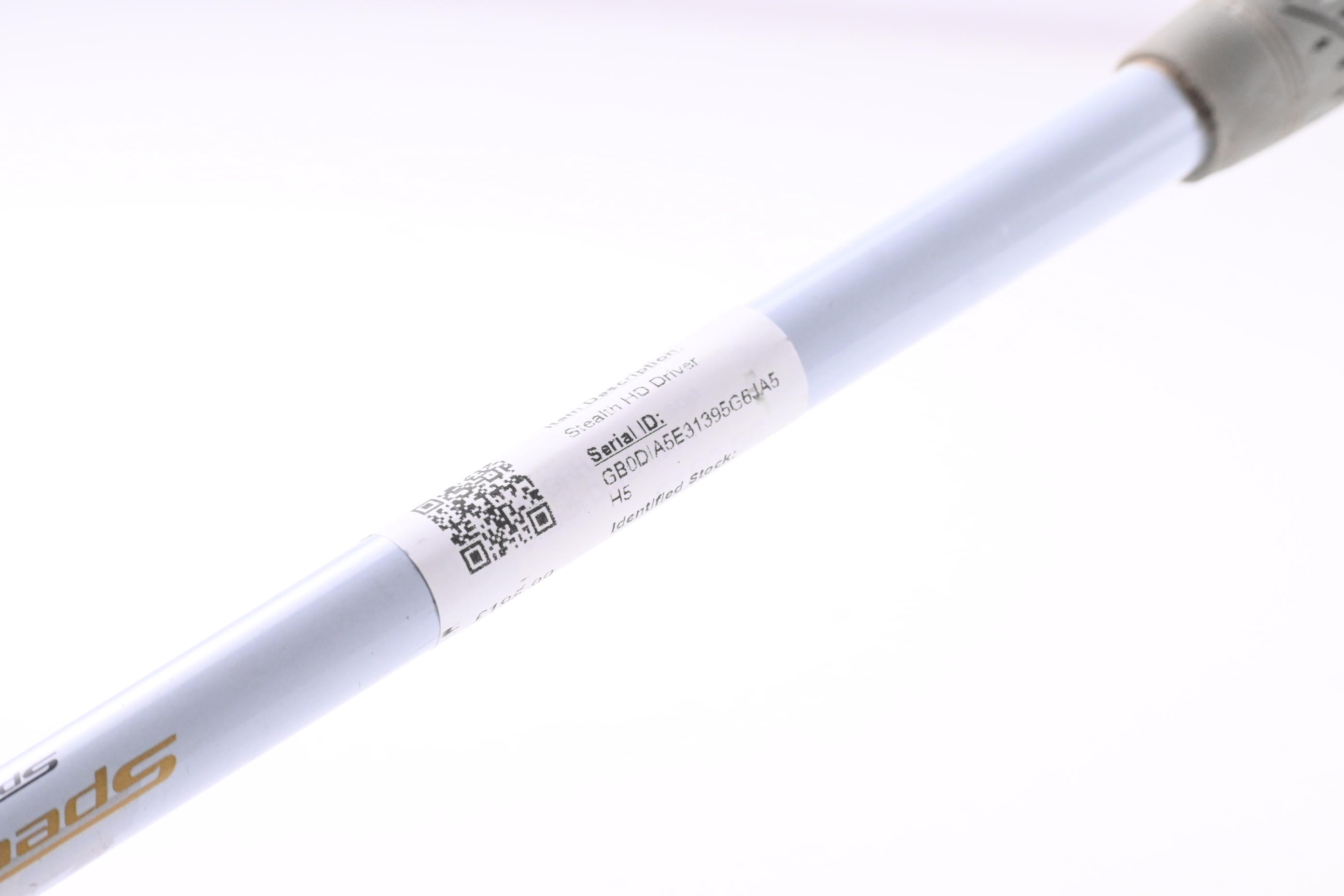 Taylormade Stealth HD Driver / 10.5 Degree / Regular Flex Air Speeder 45 Shaft