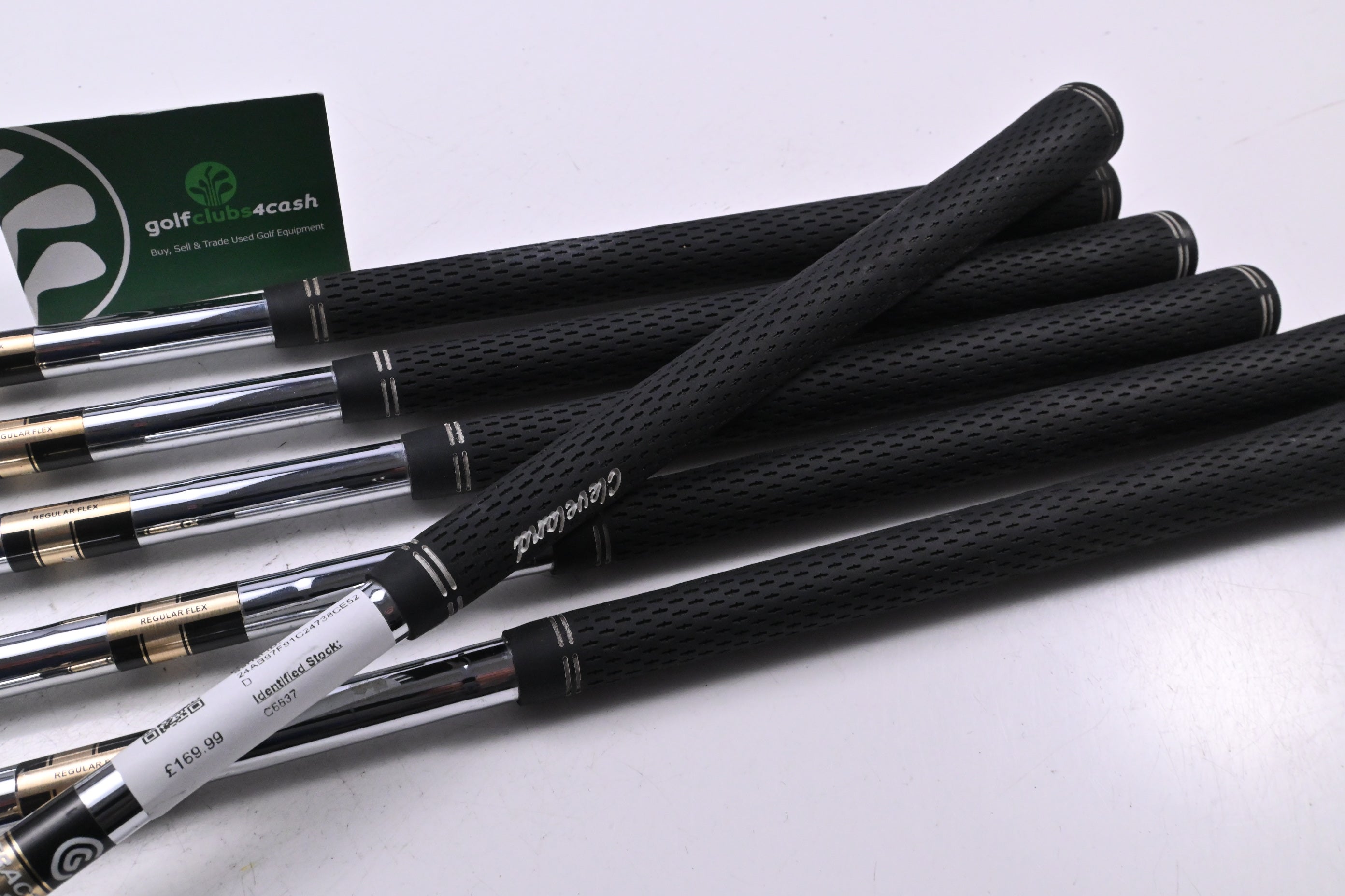 Cleveland 588 Altitude Irons / 4-9i / Regular Flex Cleveland Traction 85 Shafts